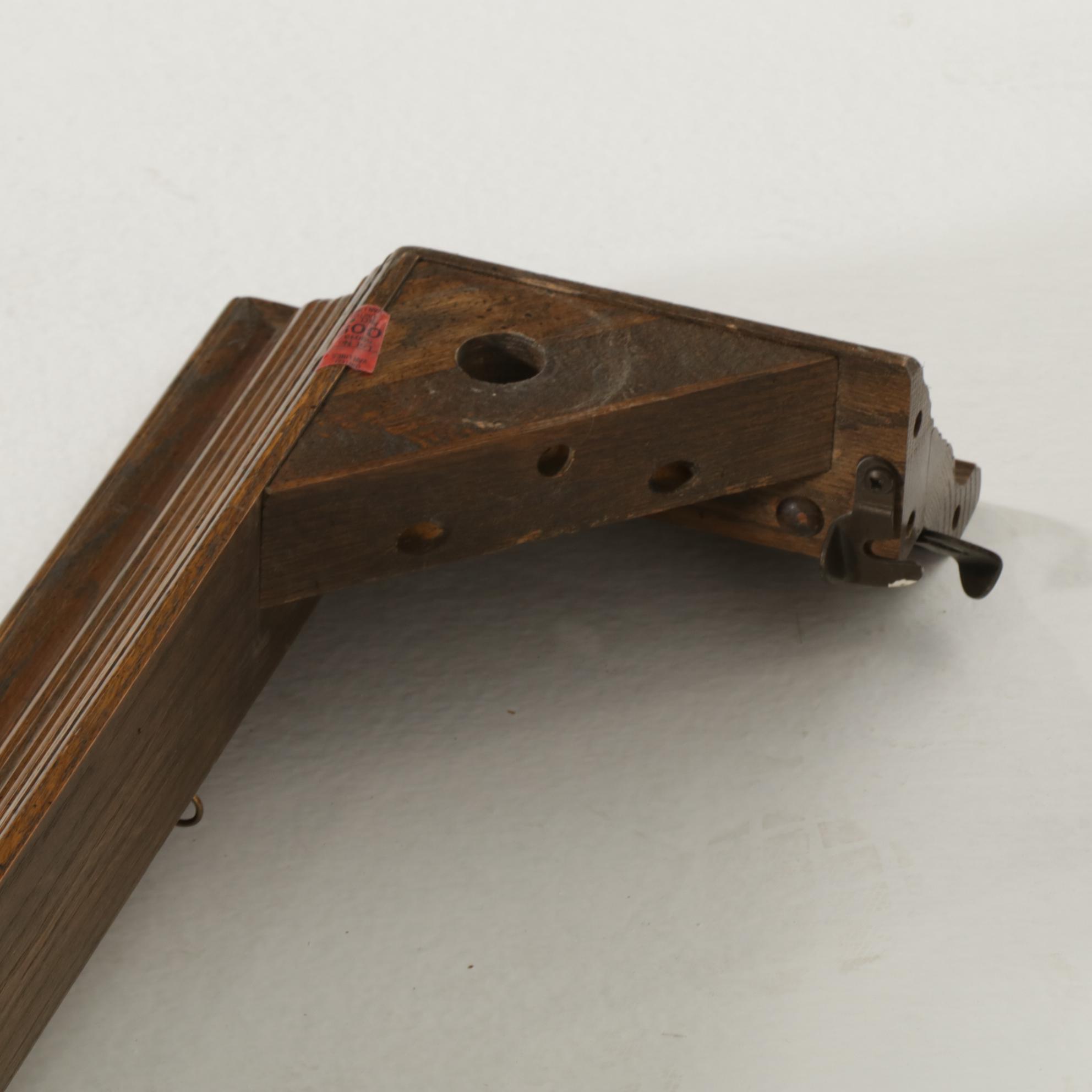 Ethan Allen "Royal Charter" Oak King Size Tester Bed, Mid to Late 20th Century