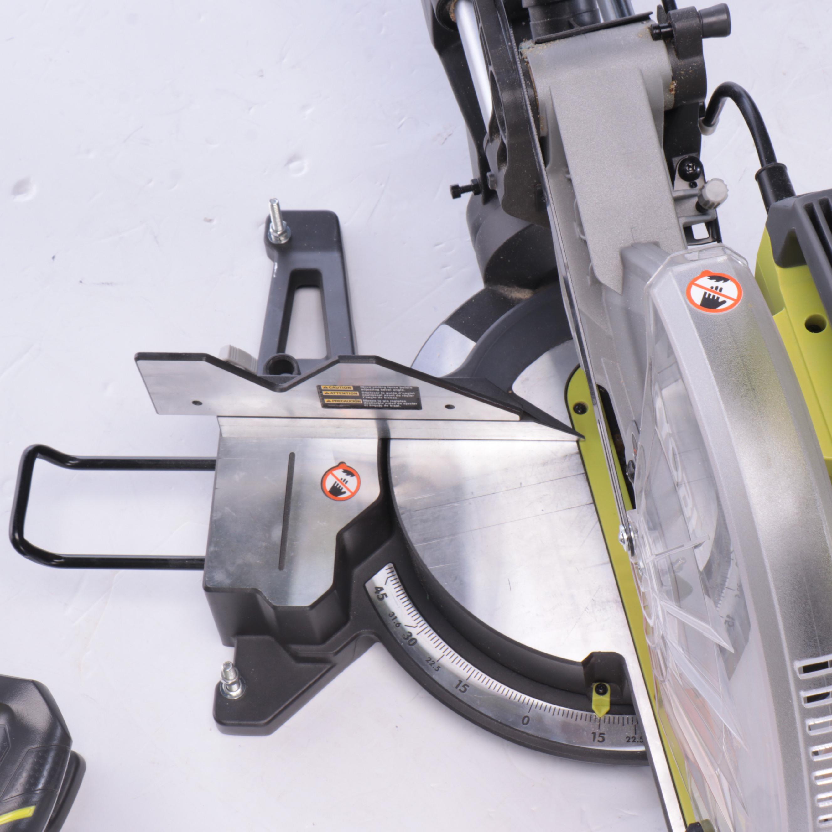 Ryobi 12 Inch Blade Table Saw and Metal Saw Table and More