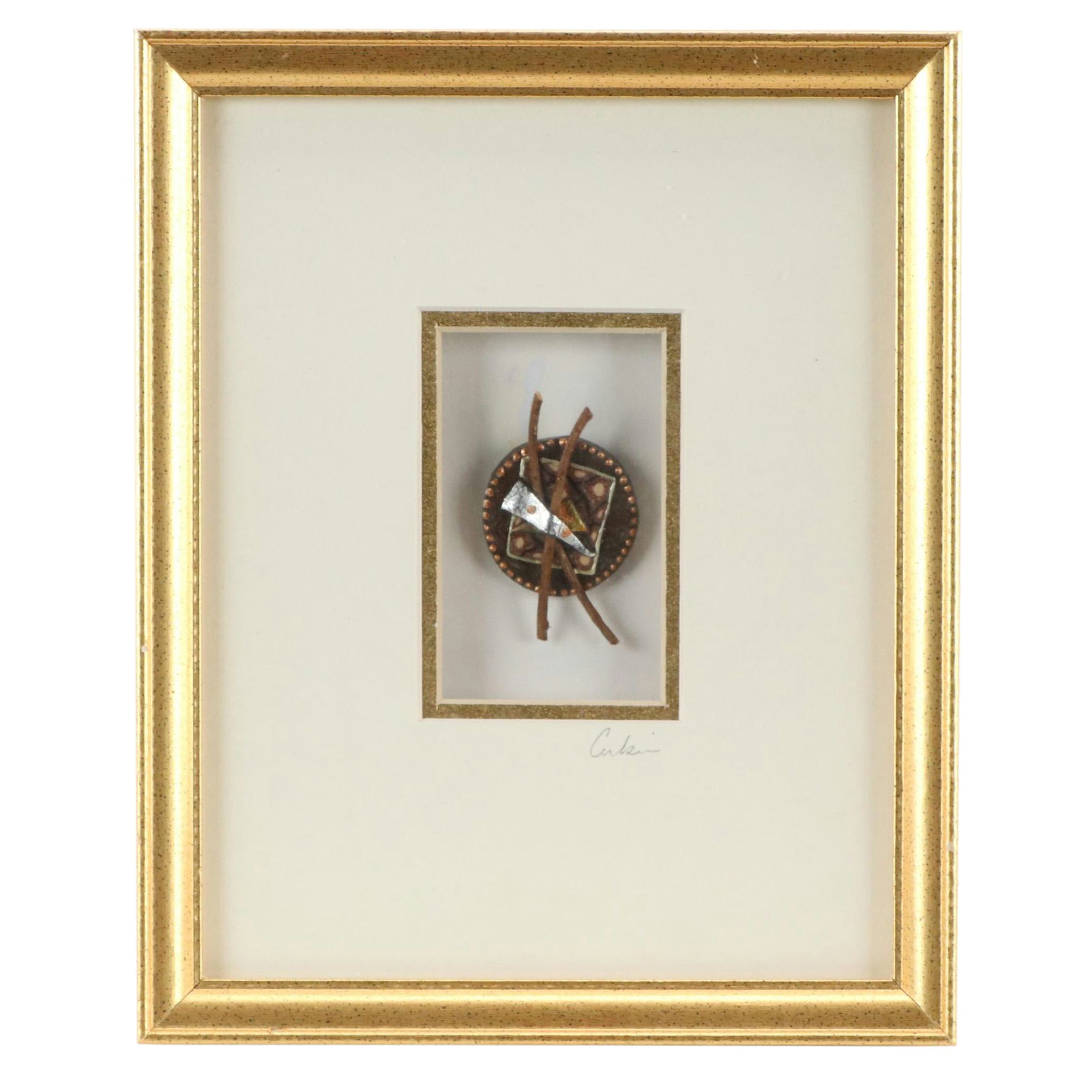 Kathryn and Juan Miguel Cukier Non-Objective Mixed Media Sculpture, 1999