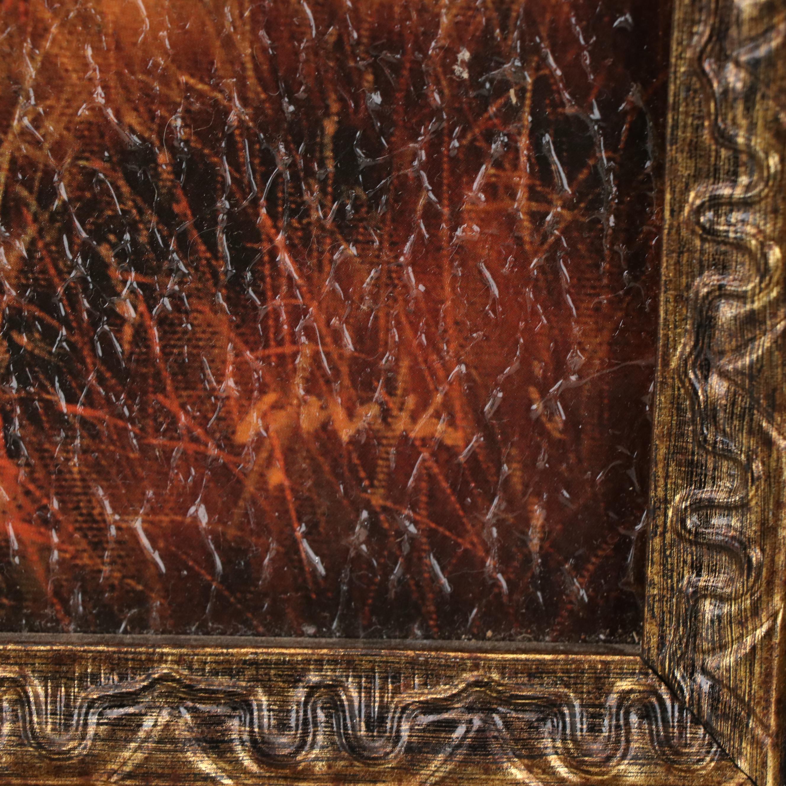 Embellished Offset Lithographs After Greg Glowka of Landscapes at Sunset