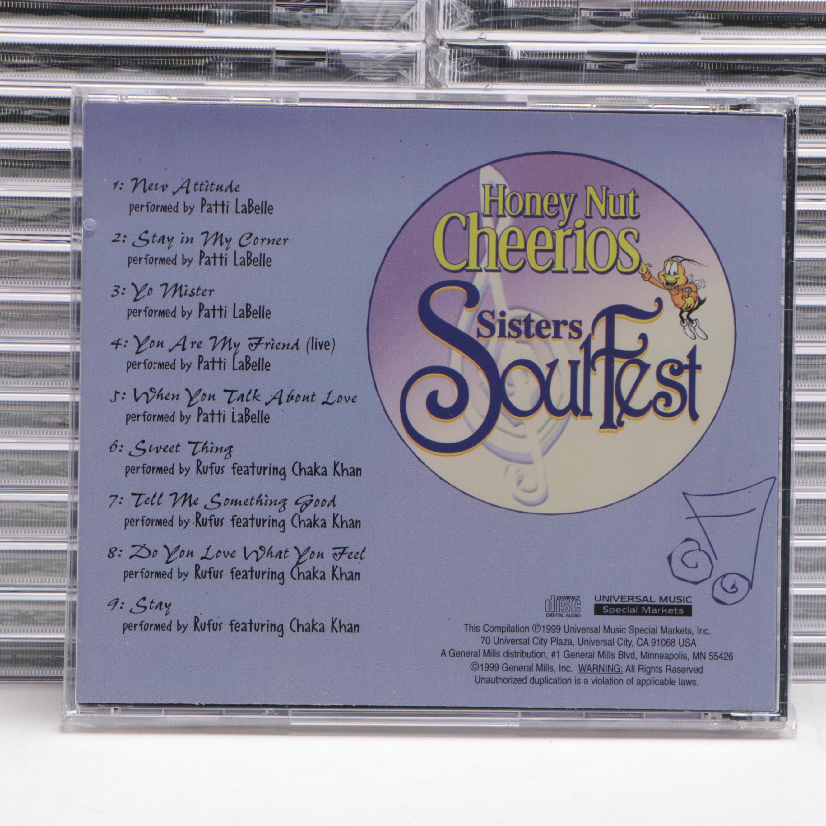 Honey Nut Cheerios Sisters SoulFest CDs Featuring Patti LaBelle and Chaka Khan