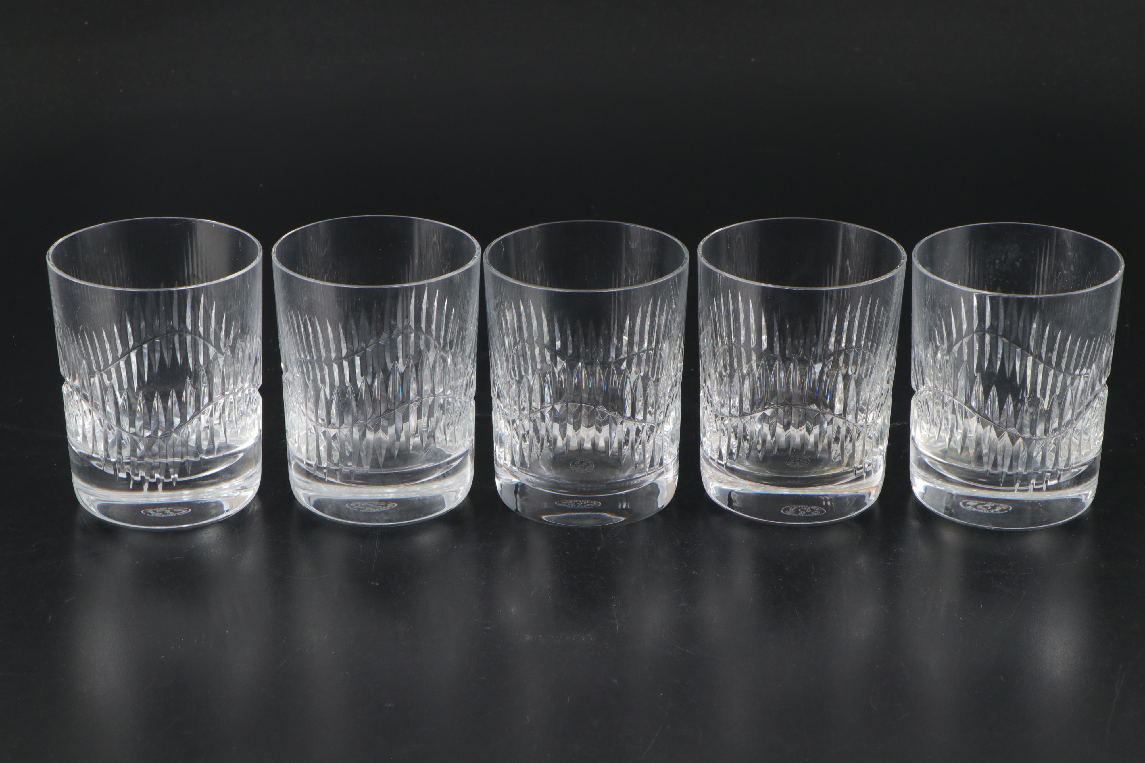 Baccarat "Harmonie" Crystal Old Fashioned Glasses