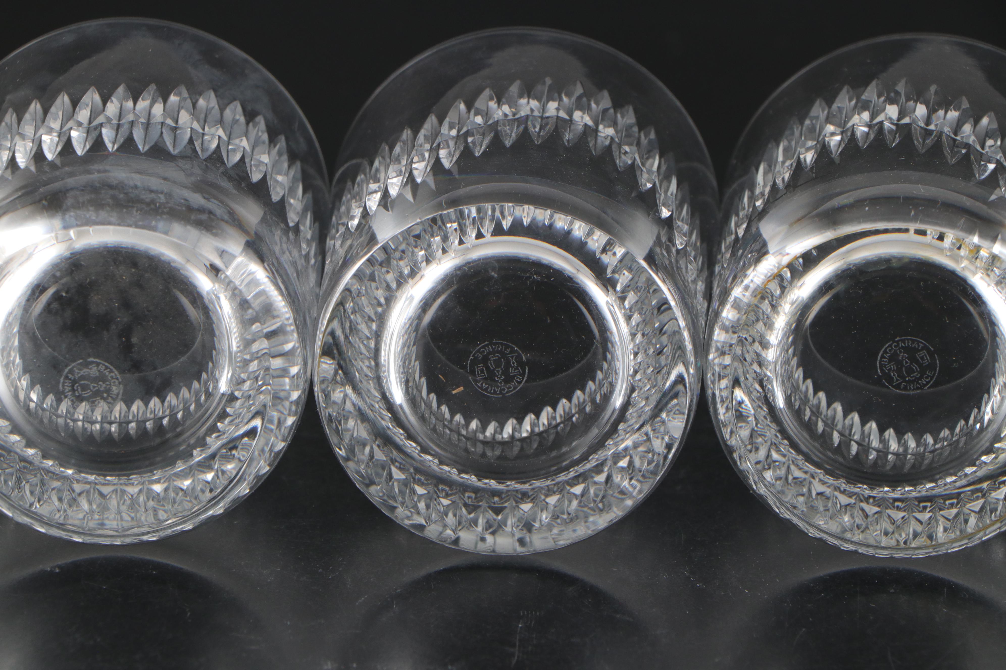Baccarat "Harmonie" Crystal Old Fashioned Glasses