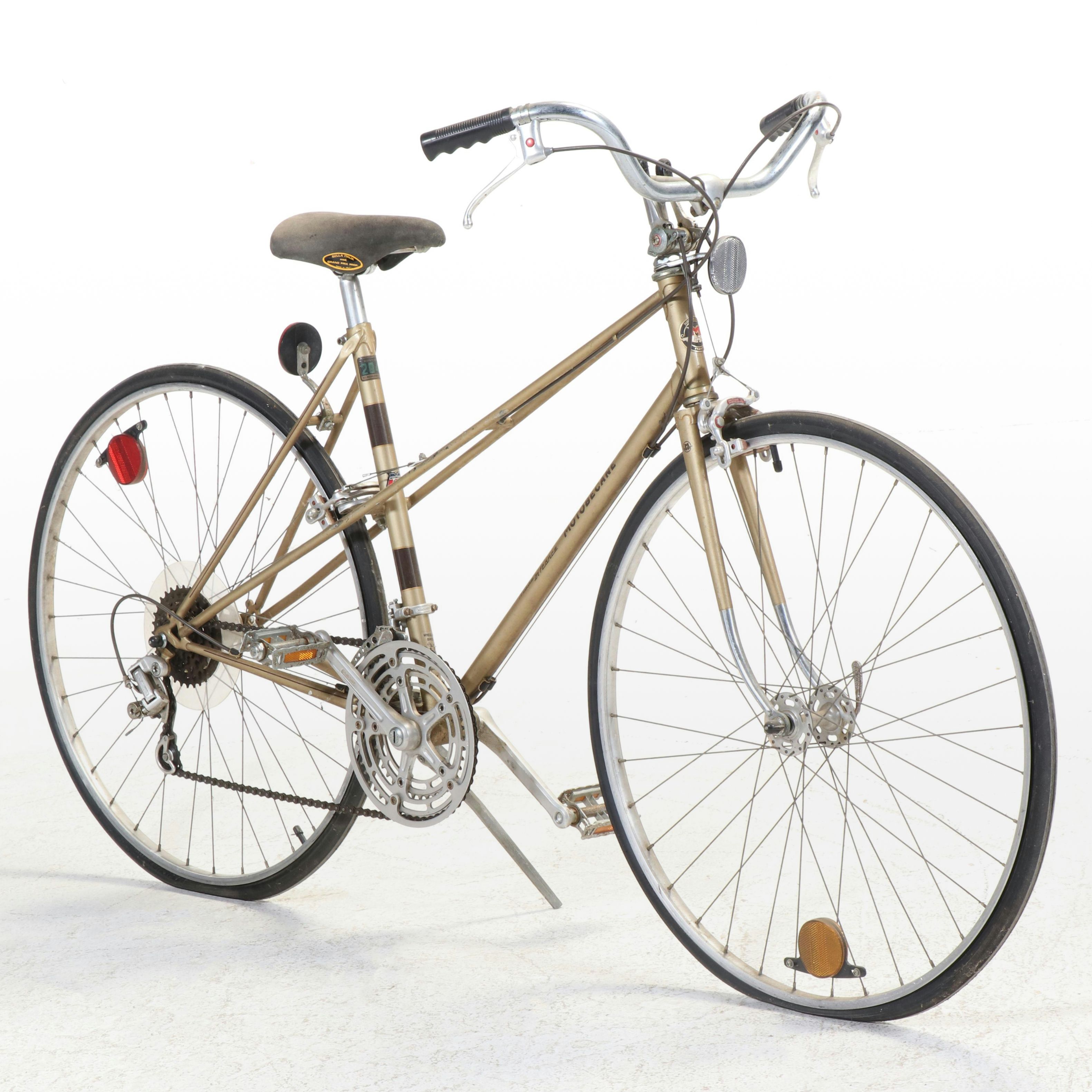 French Motobecane Mixte City Bicycle, 1970s