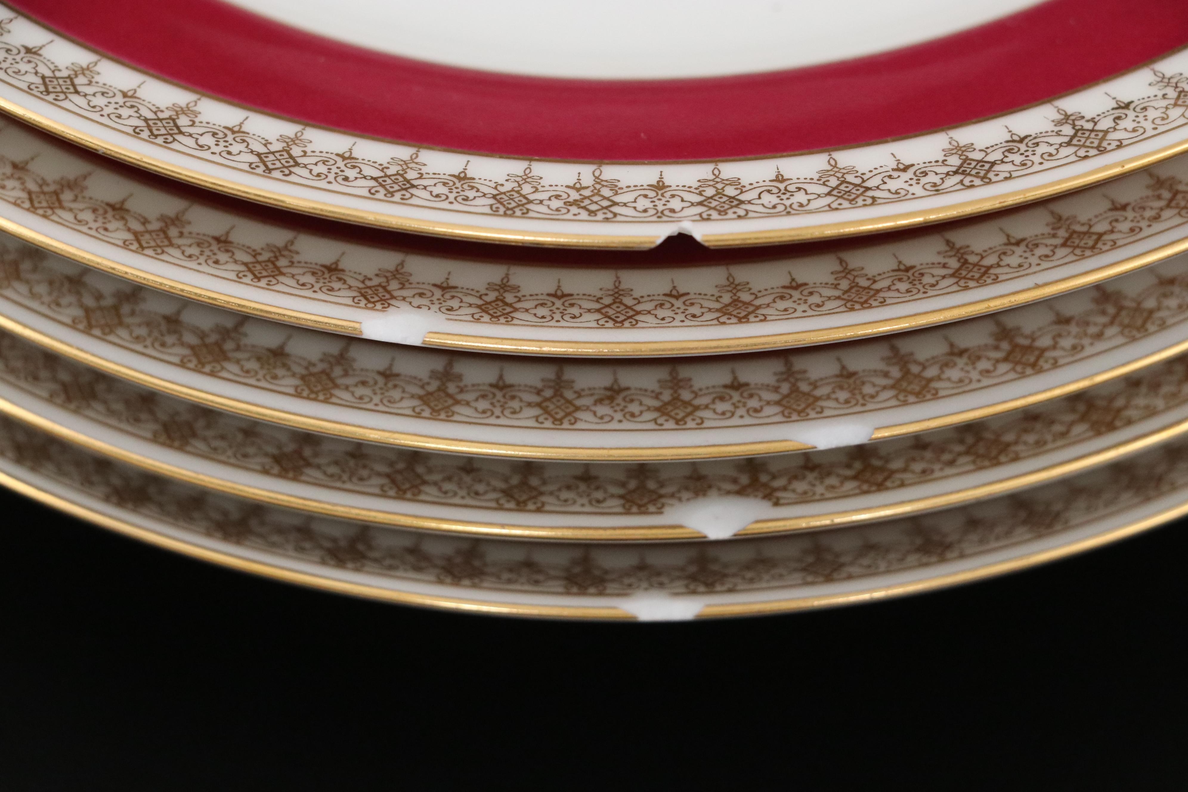 Haviland & Co. China Dinnerware Including Fish Platter, Mid-20th Century