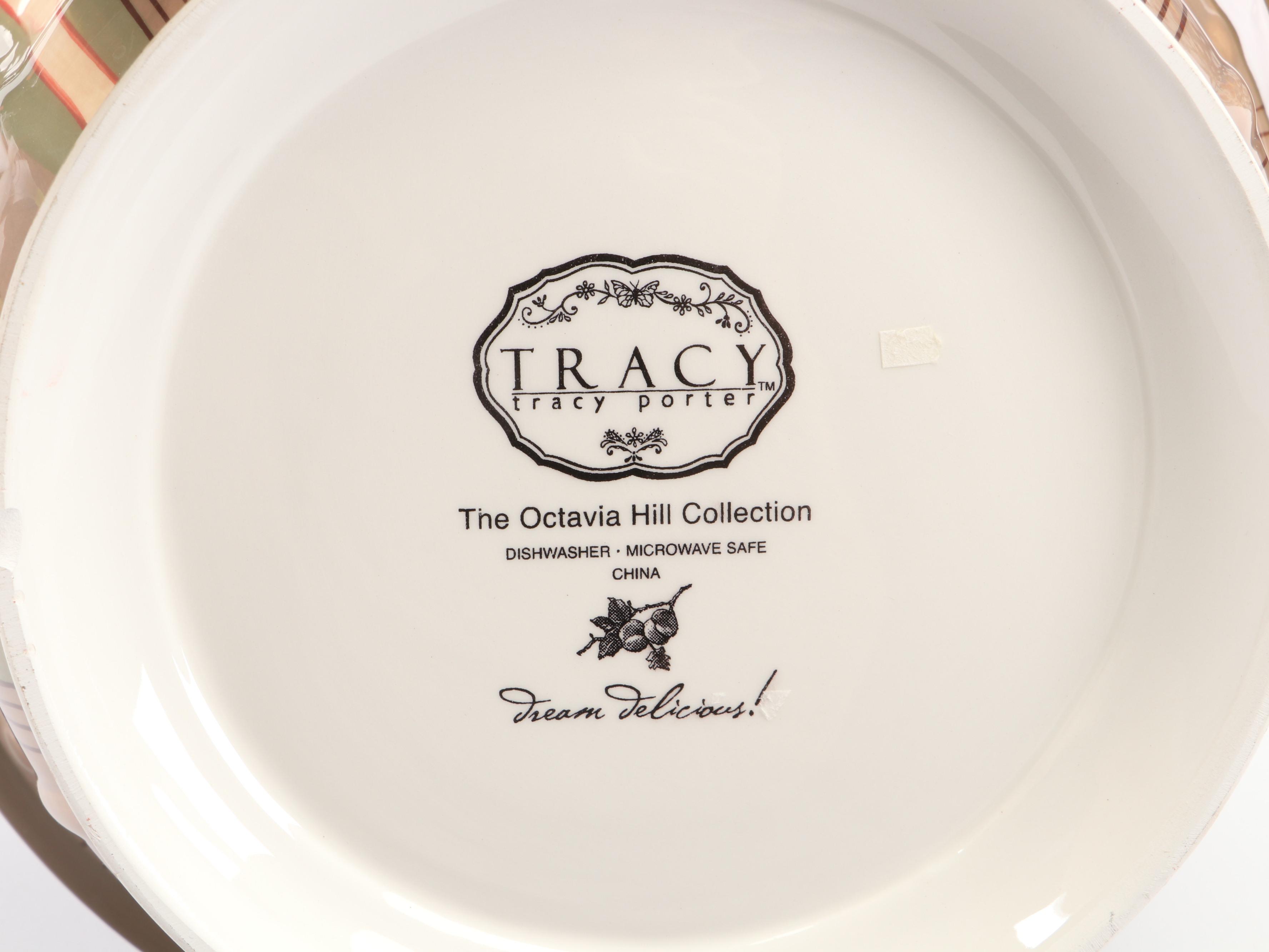 Tracy Porter "Octavia Hill Garden" Ceramic Bowl with More Table Accessories