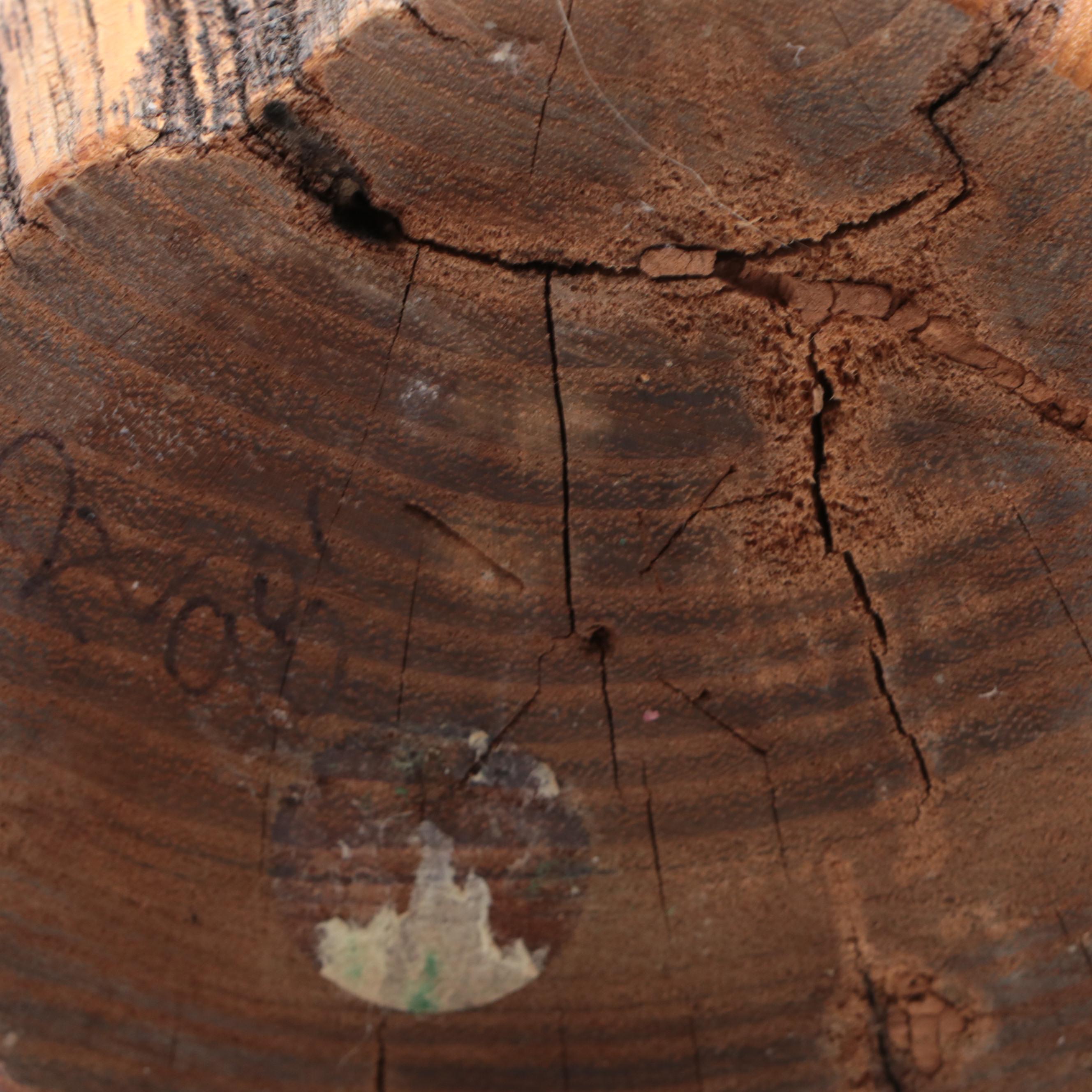 J Goethel Spalted Maple Bowl with Turned Wood Vase