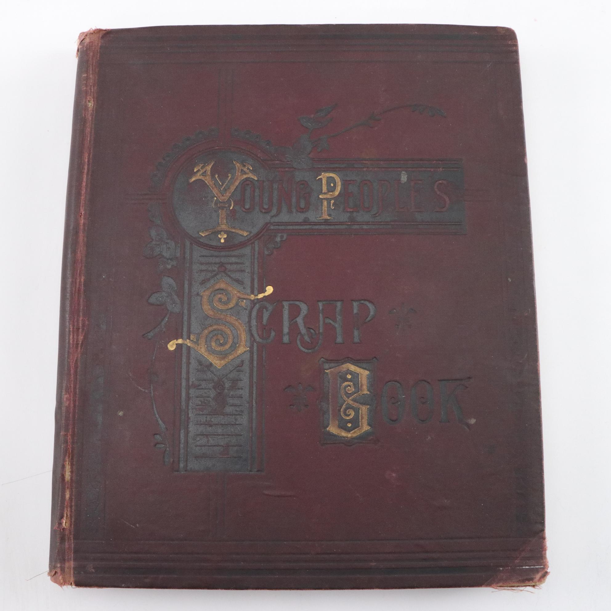 Children's Books Featuring "Young People's Scrap Book" and More