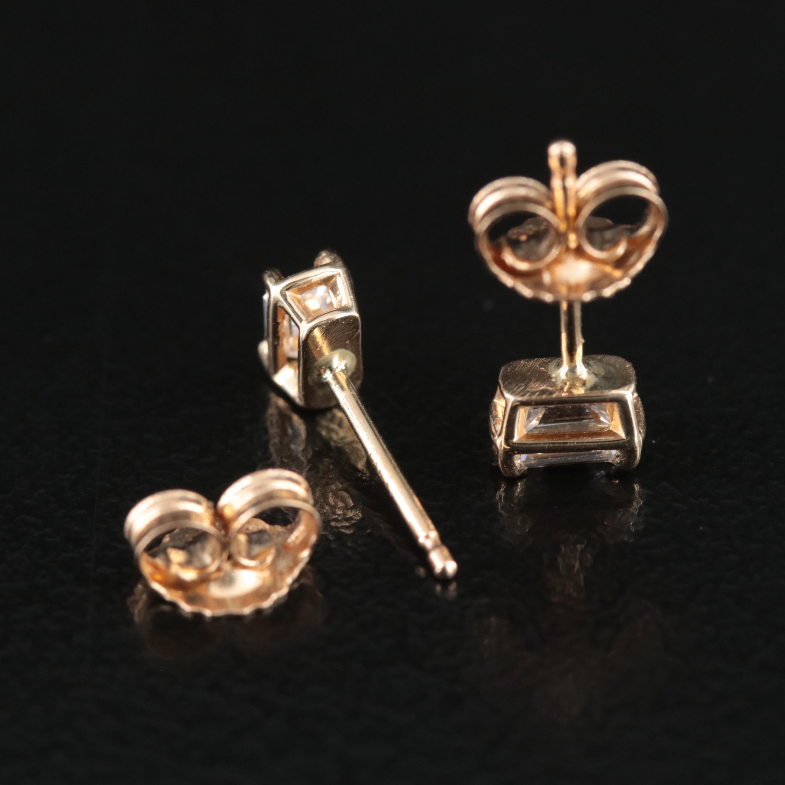 14K 0.32 CTW Lab Grown Diamond Stud Earrings