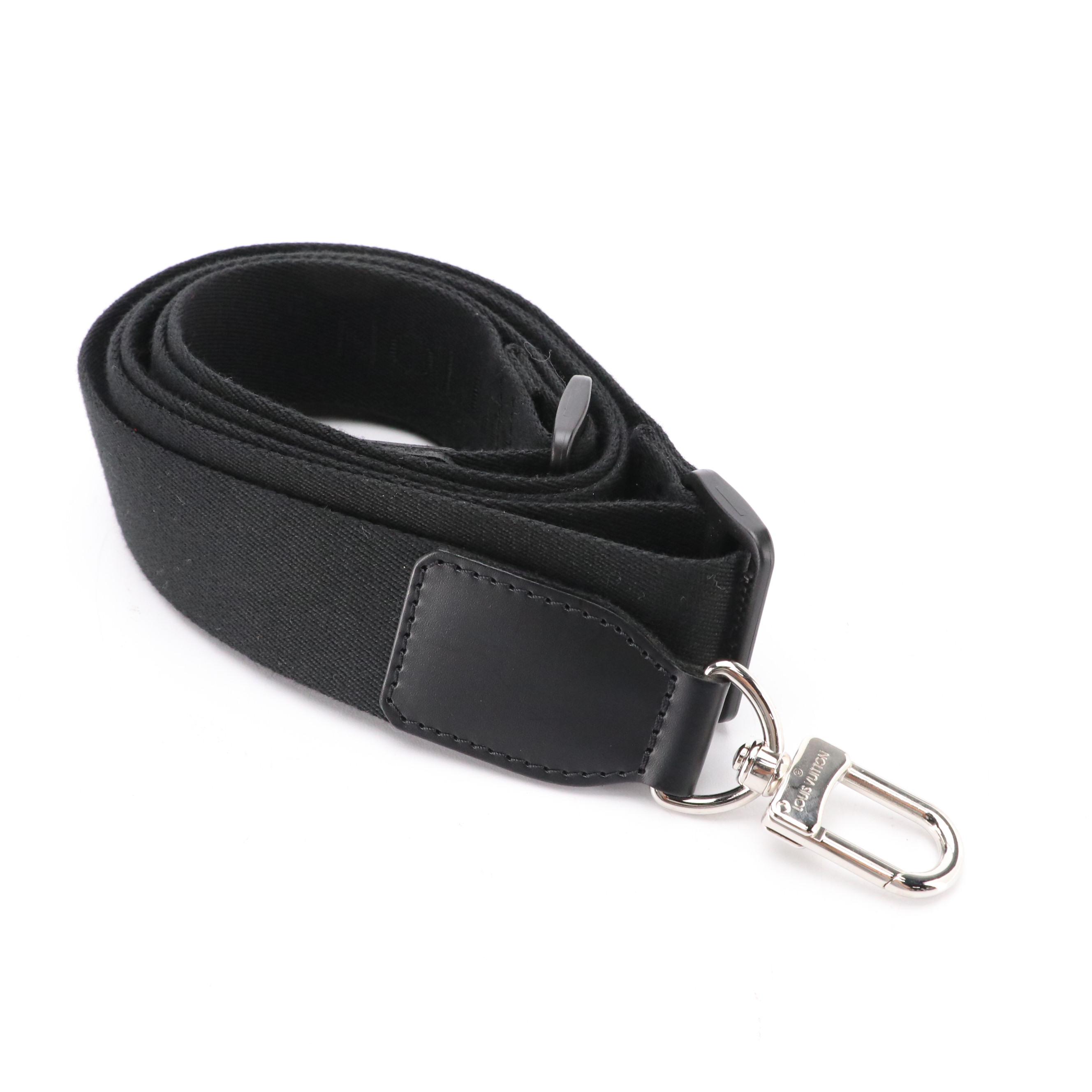 Louis Vuitton Tadao Tote in Damier Graphite Canvas and Black Leather with Strap