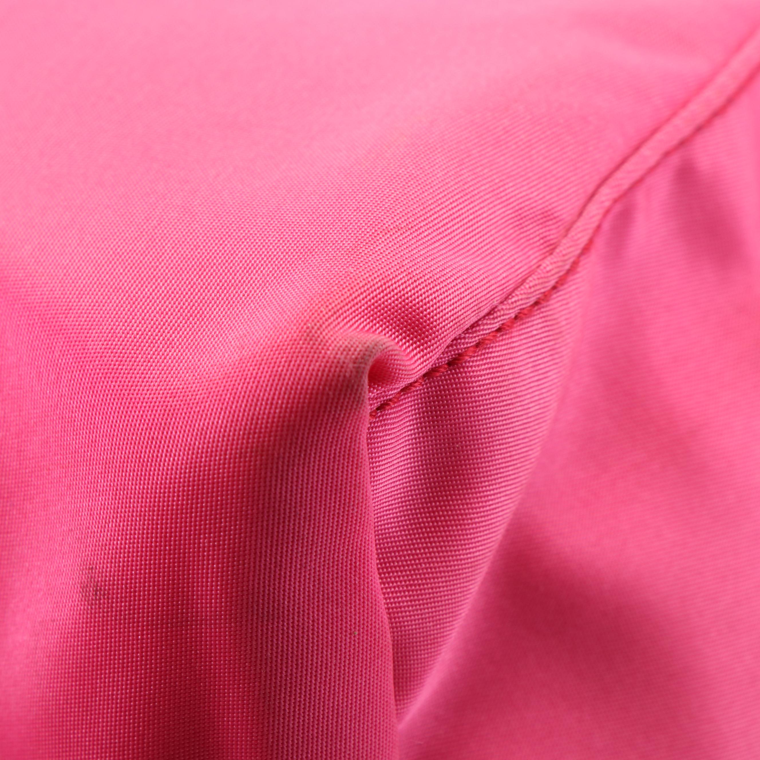Prada Jacquard Logo Pink Tessuto Nylon Tote Bag