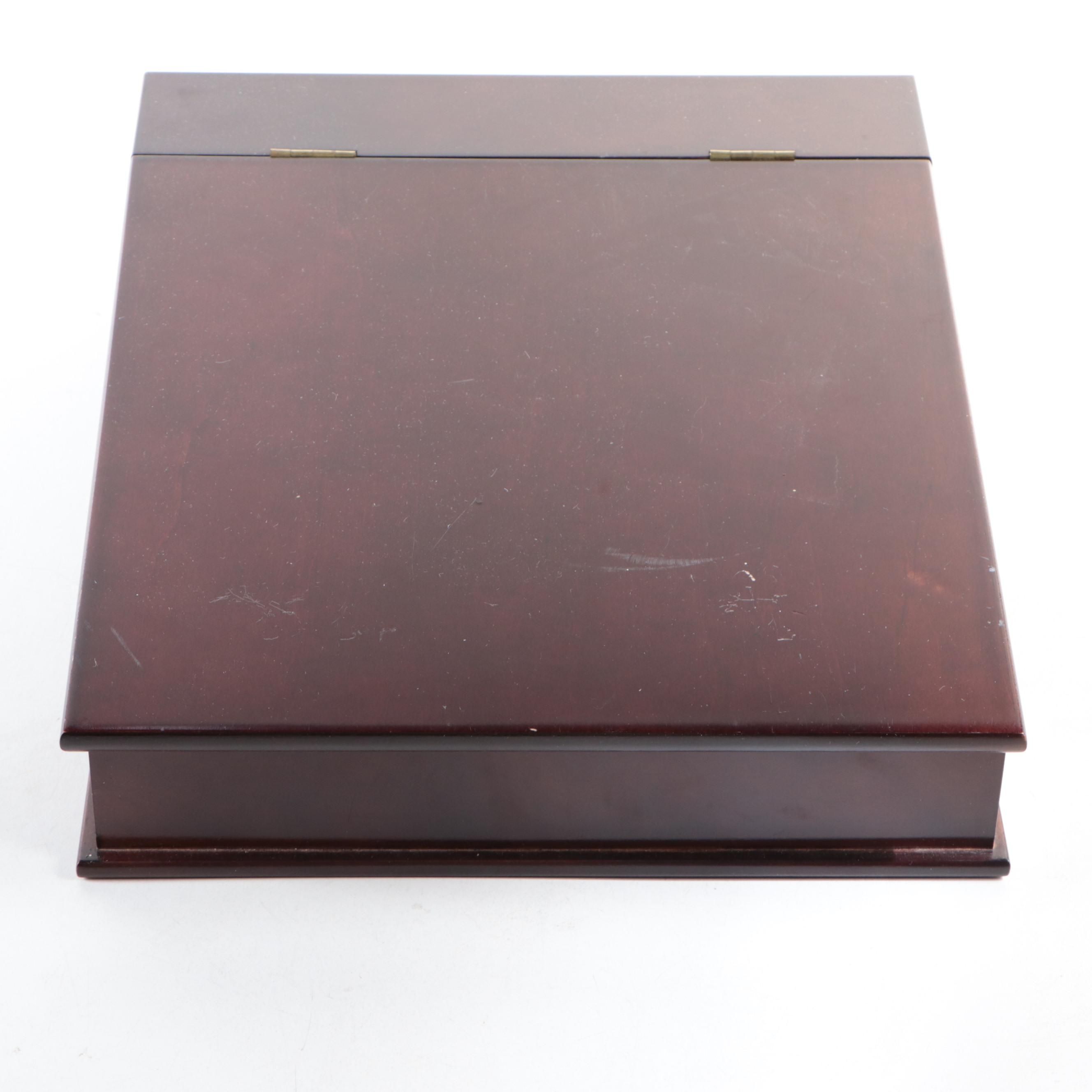 The Bombay Co. Wood Slanted Lap Desk