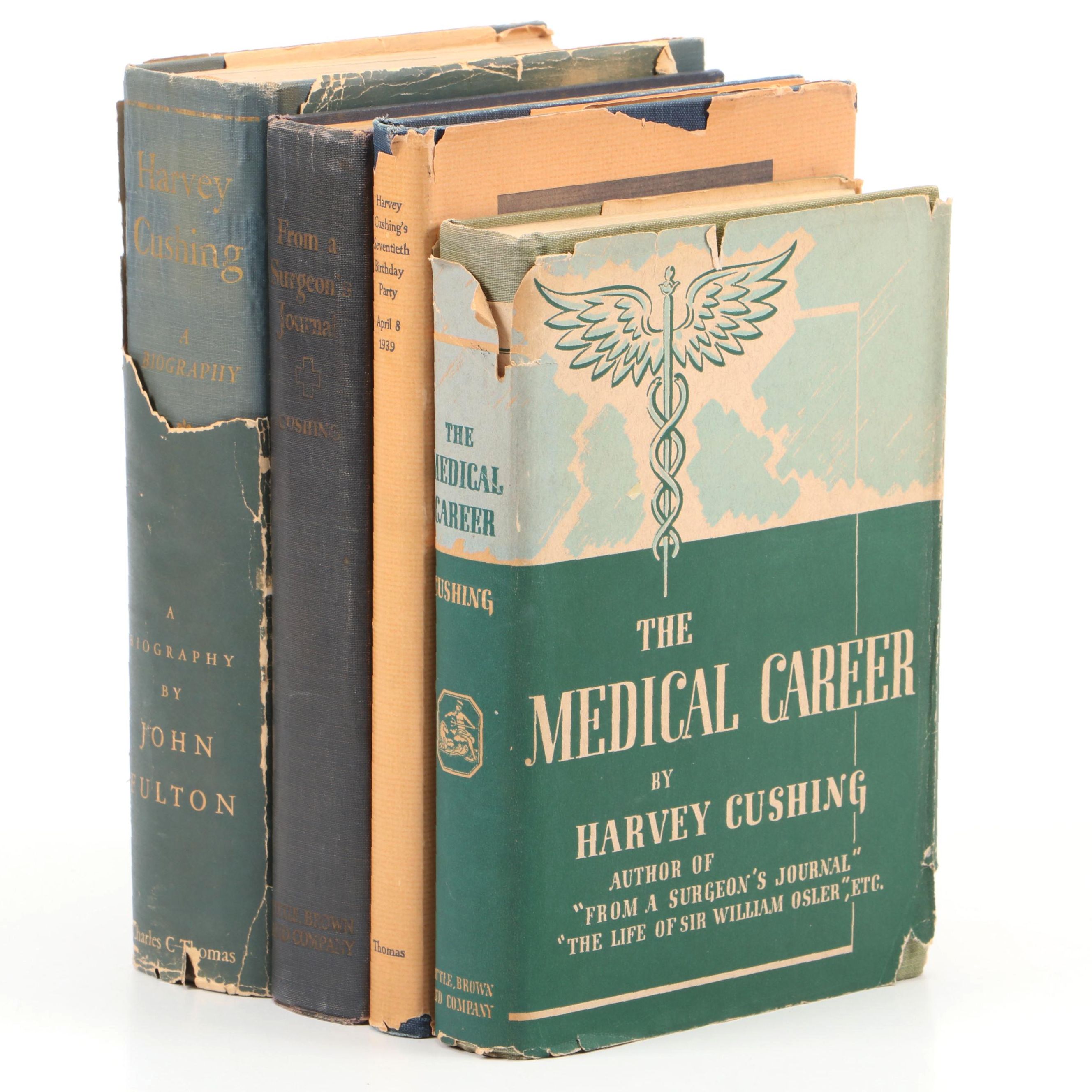 First Edition "Harvey Cushing" by John F. Fulton and More Harvey Cushing Books