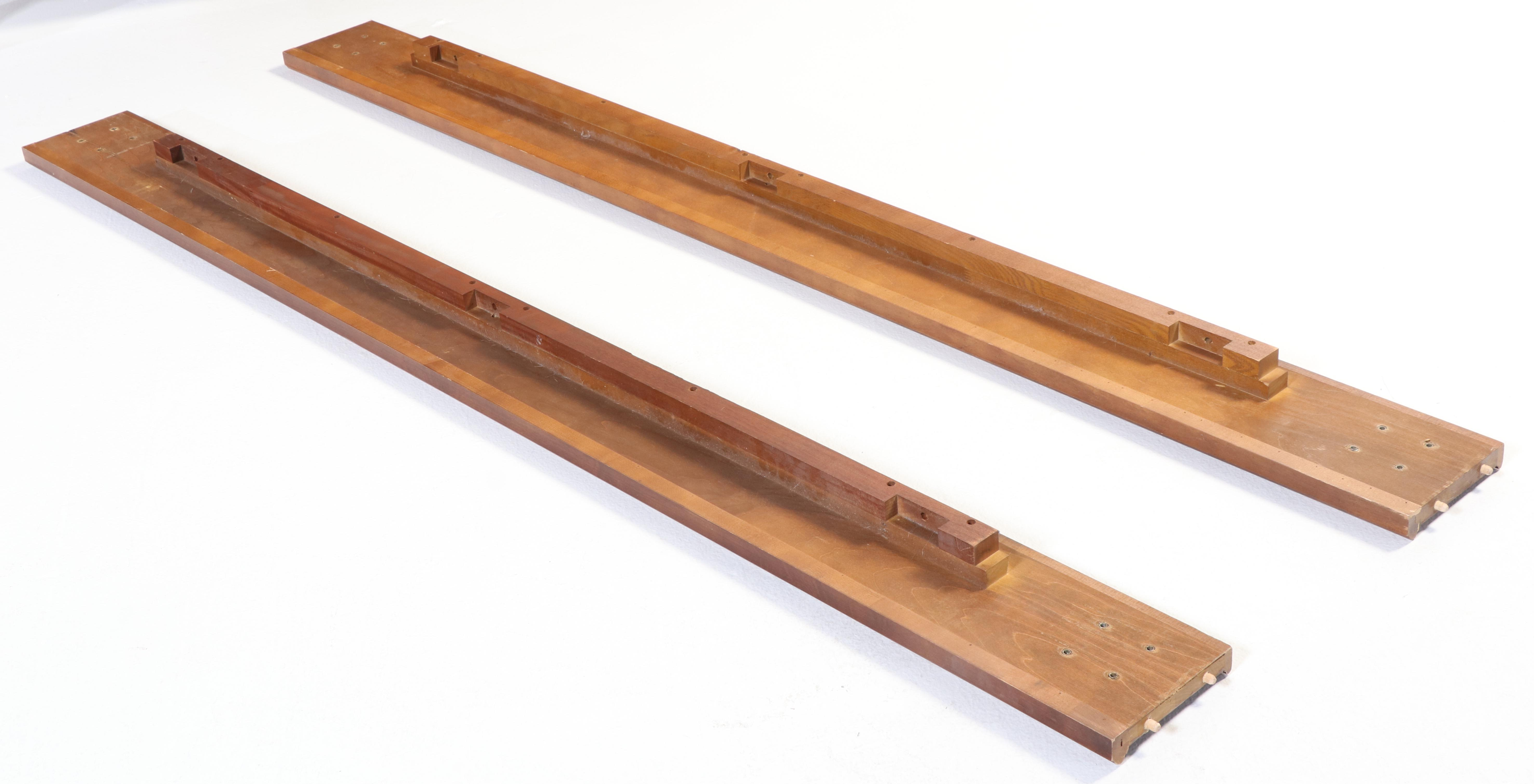 Henredon Charles X Style Burl Mahogany King Size Sleigh Bed