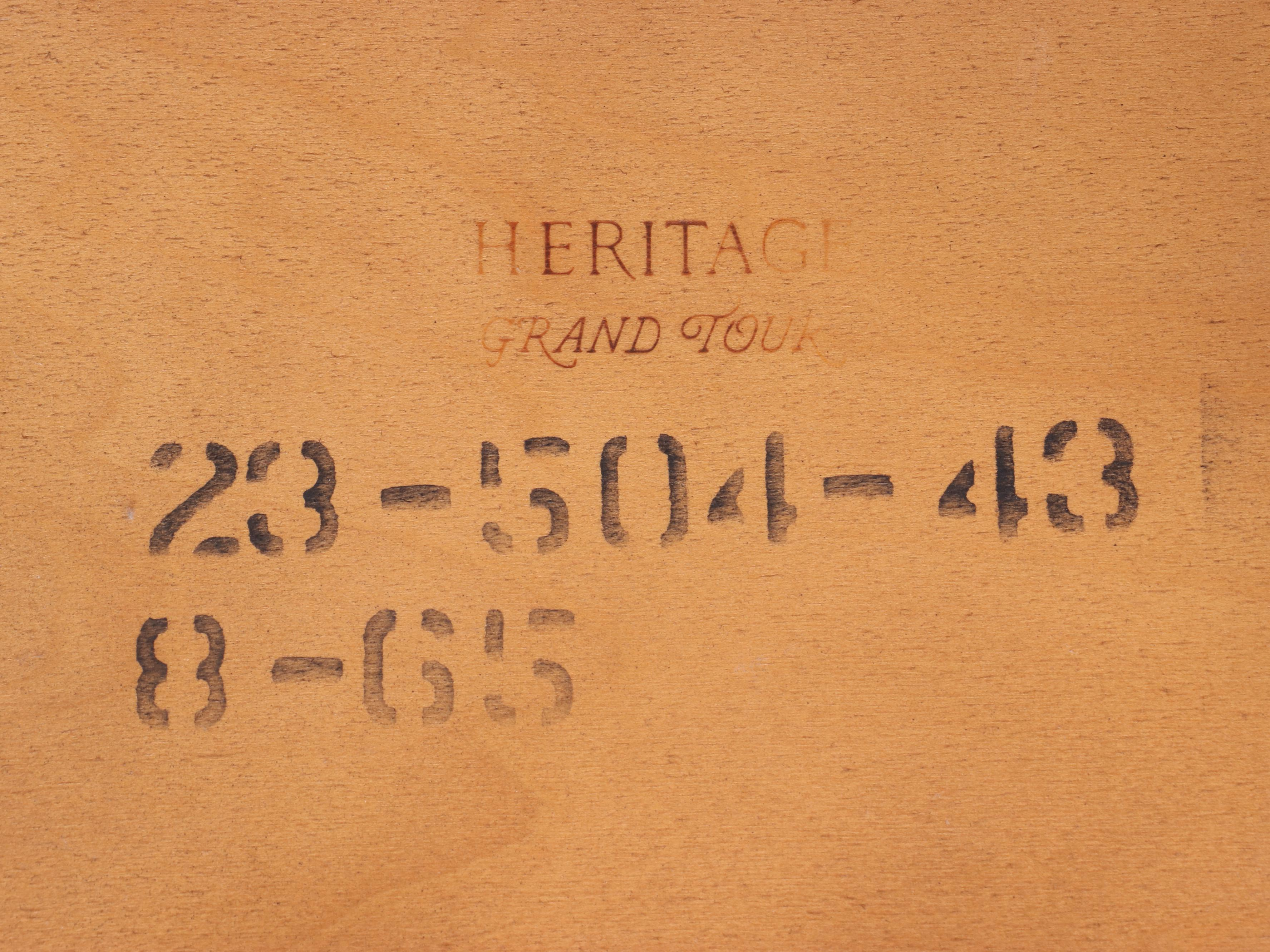 Heritage Grand Tour French Provincial Style Oak Side Table, Mid to Late 20th C.