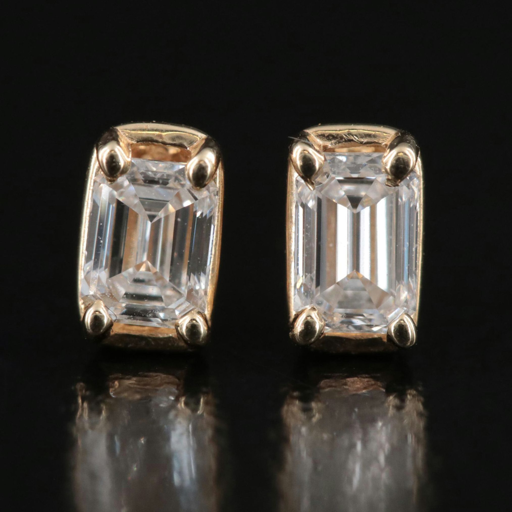 14K 0.32 CTW Lab Grown Diamond Stud Earrings