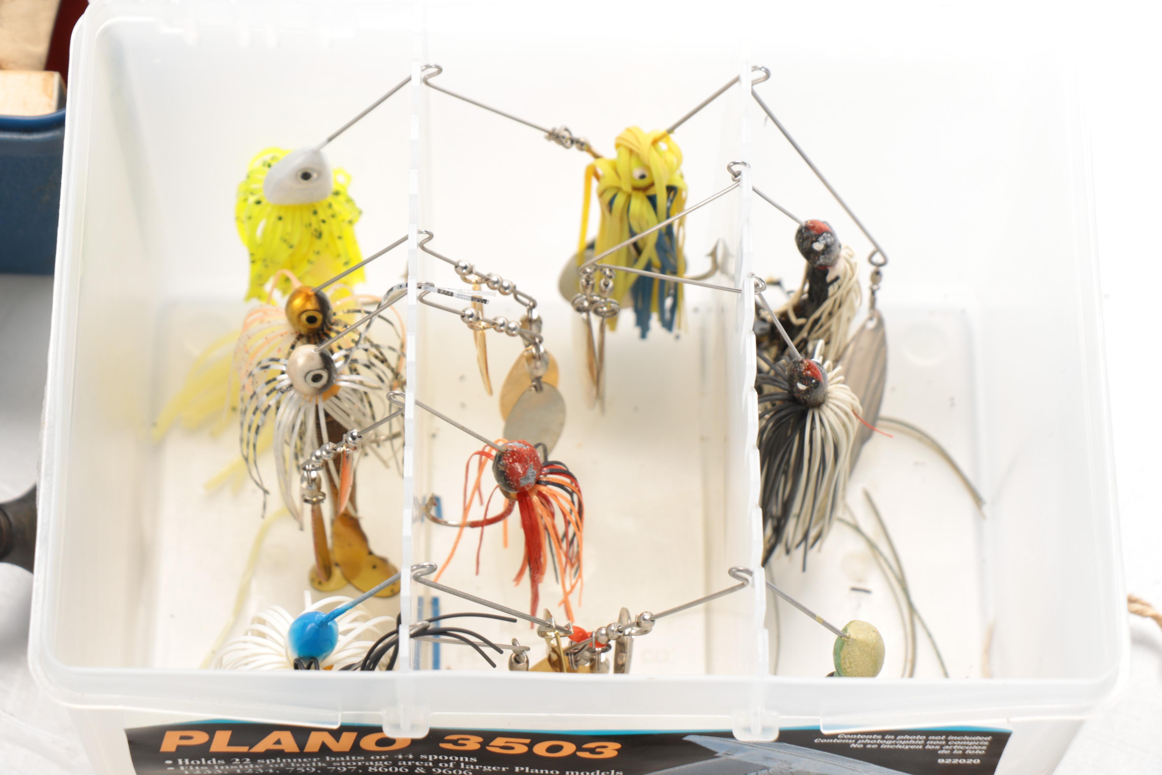 Gladding, Zebco, Bruin Fishing Reels with More Fishing Gear