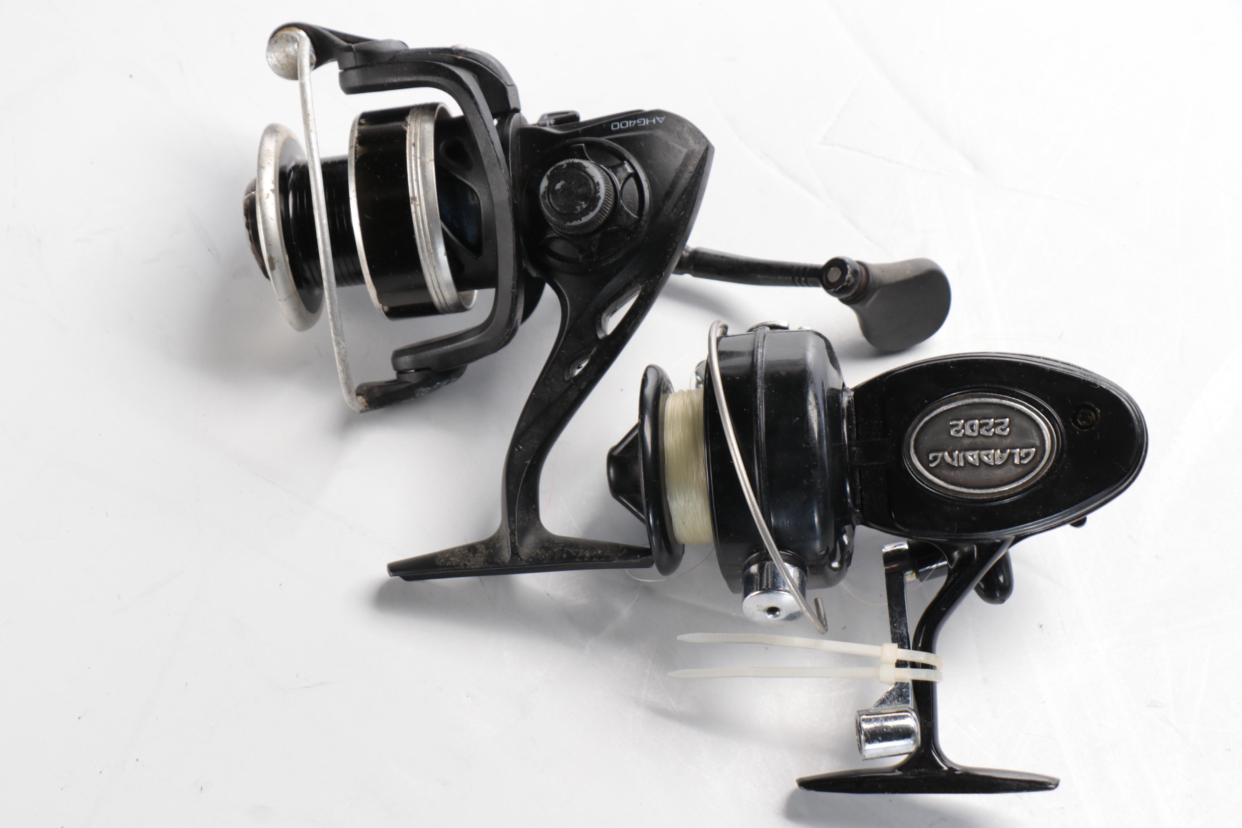 Gladding, Zebco, Bruin Fishing Reels with More Fishing Gear