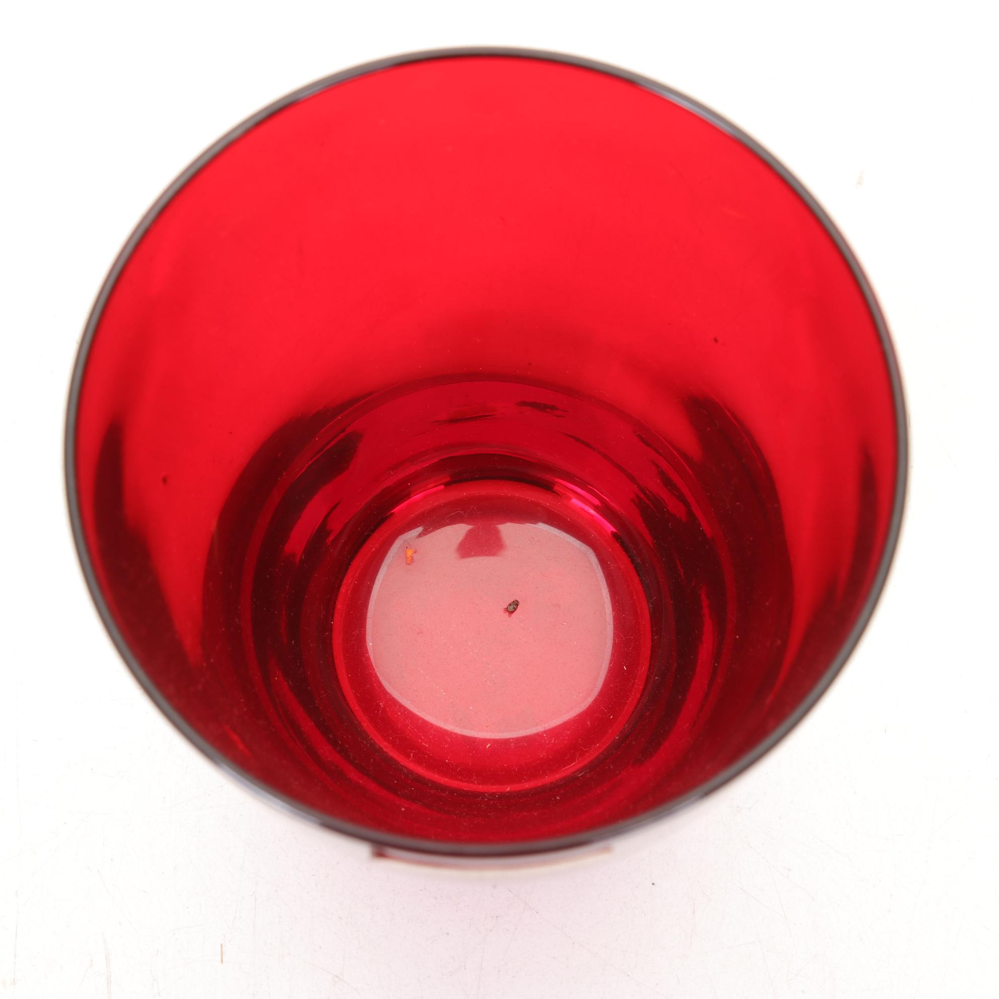 Lenox "Winter Greeting" Dishware with Ruby Glasses