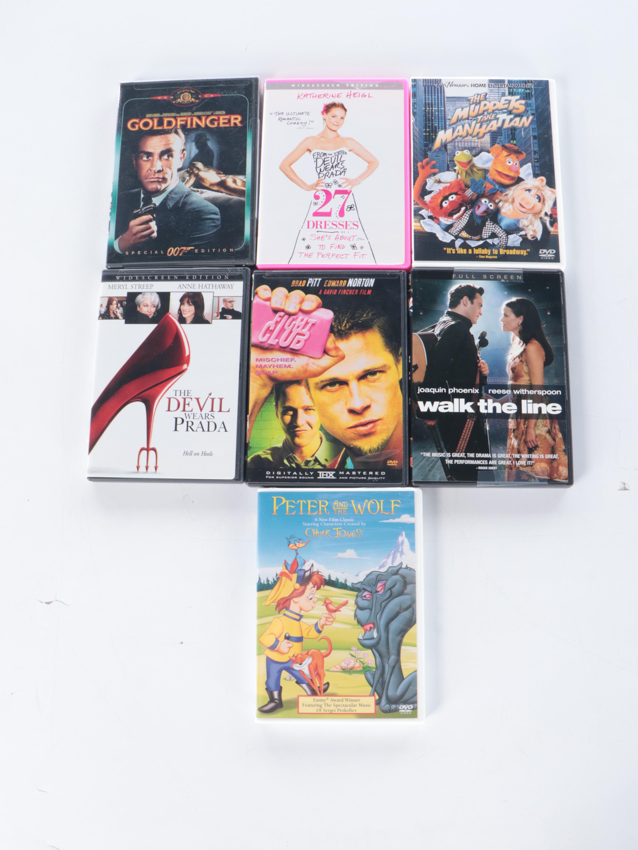 "Walk the Line," "Legally Blonde," "Fight Club," and More DVDs