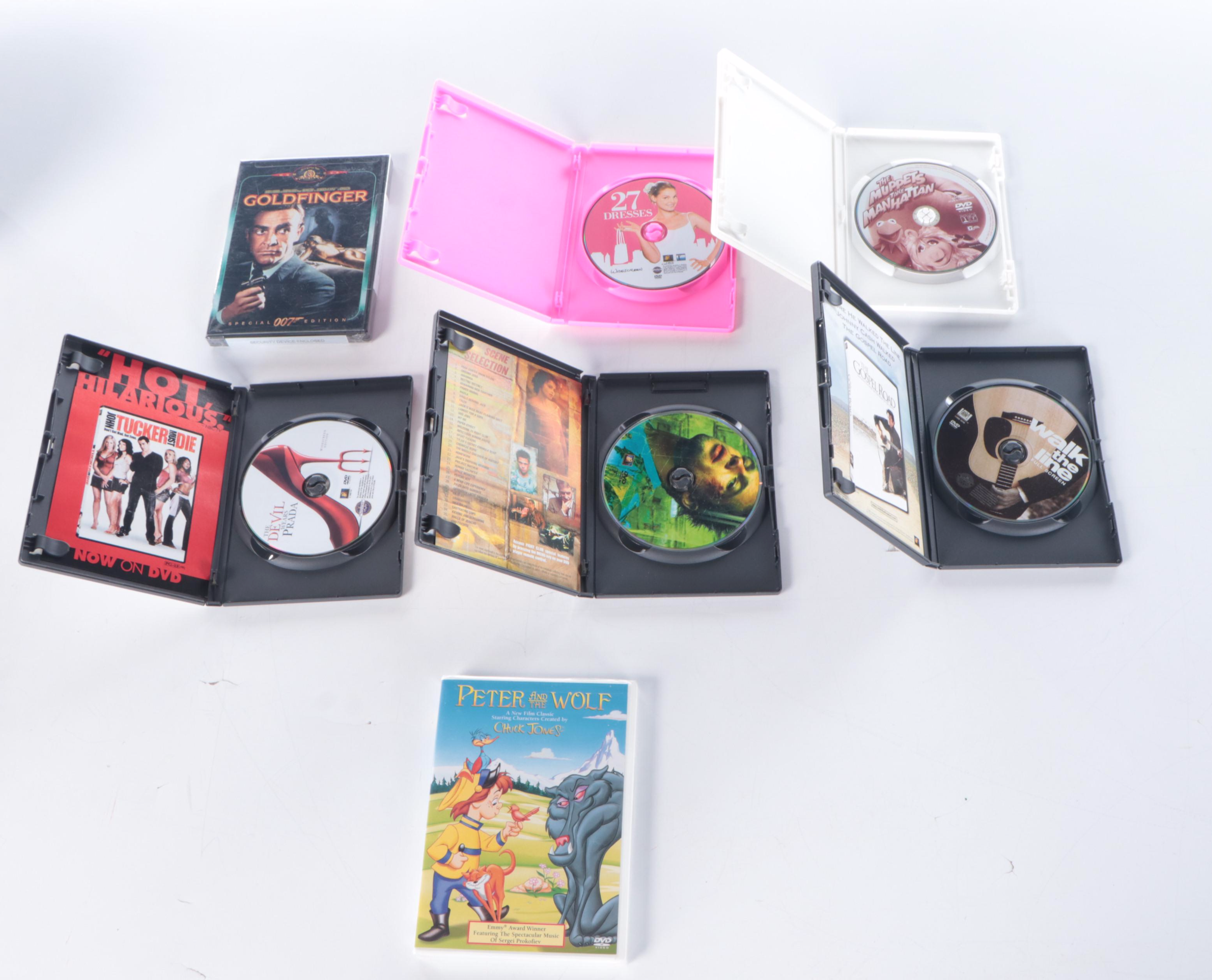 "Walk the Line," "Legally Blonde," "Fight Club," and More DVDs