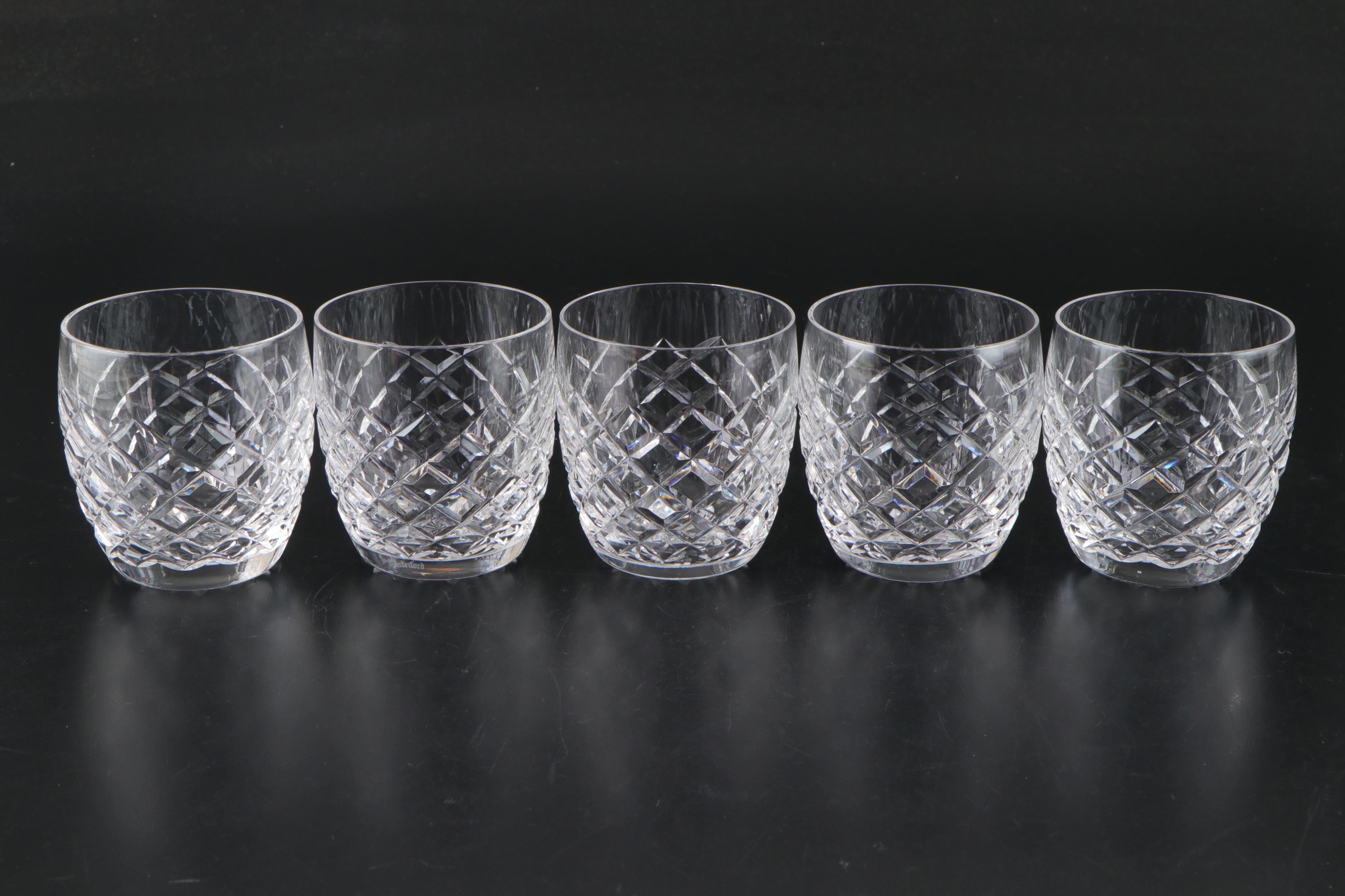 Waterford Crystal "Powerscourt" Old Fashioned Glasses, 1969–2017