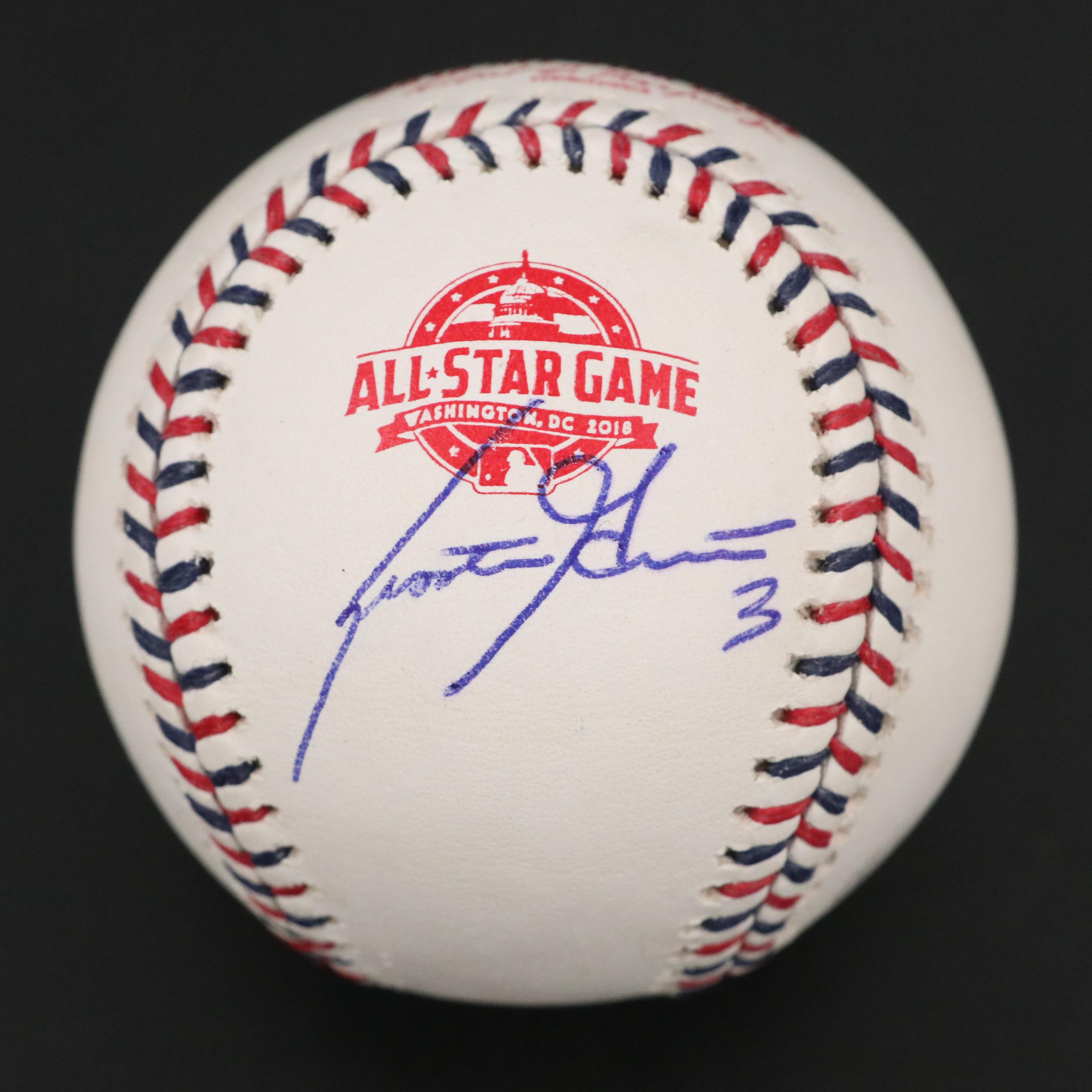 Scooter Gennett Signed Rawlings Official 2018 All-Star Game Baseball