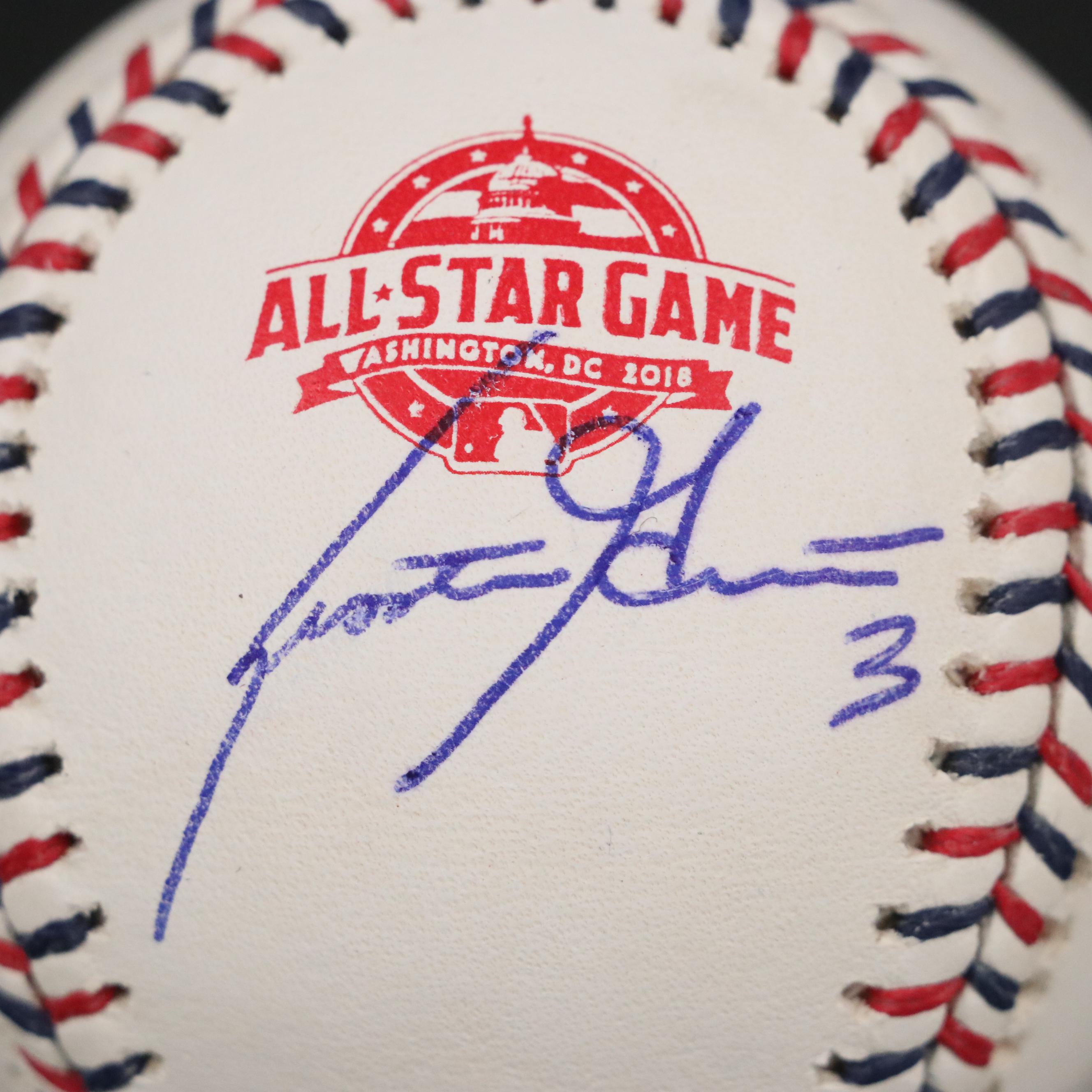 Scooter Gennett Signed Rawlings Official 2018 All-Star Game Baseball