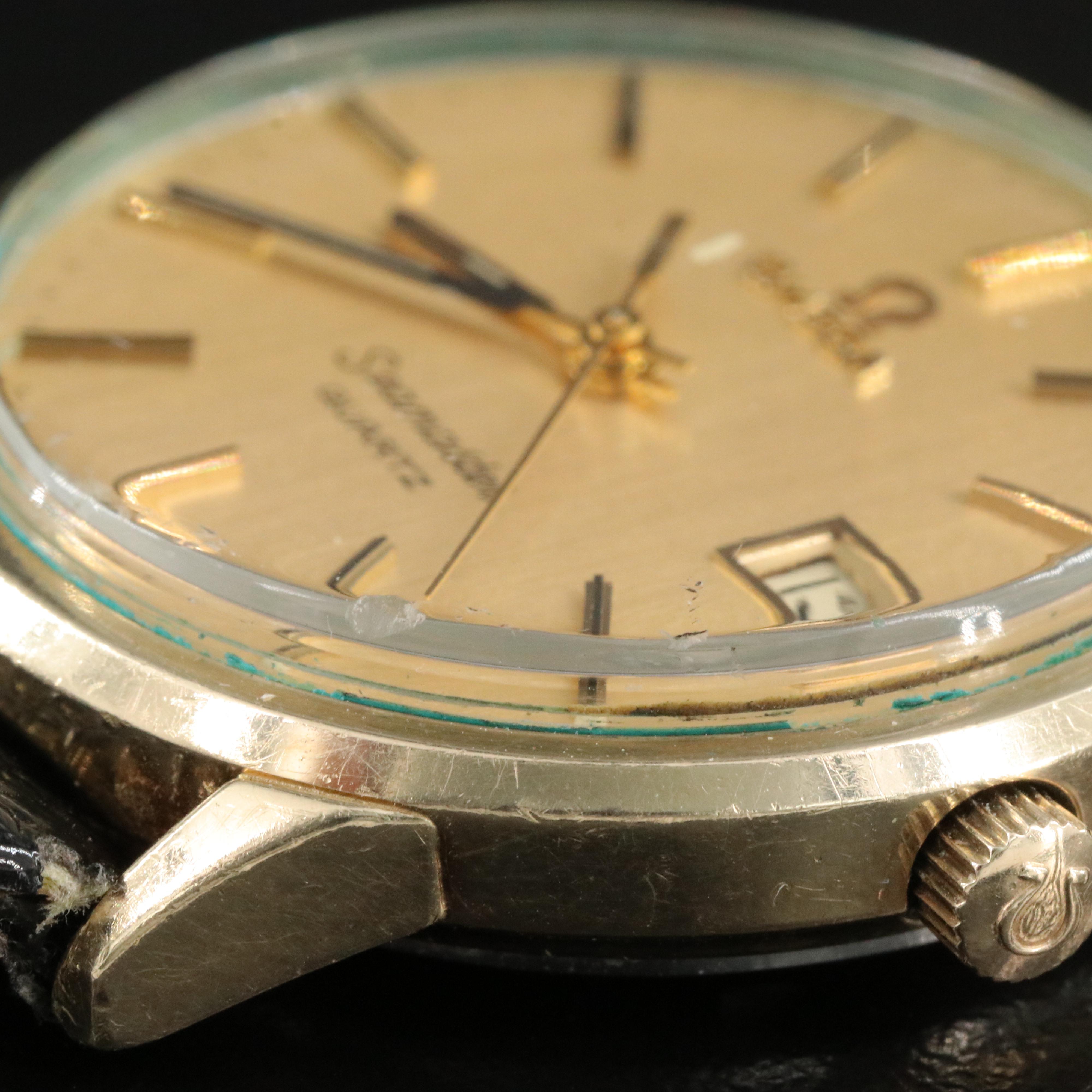 Omega Seamaster Quartz Date Watch