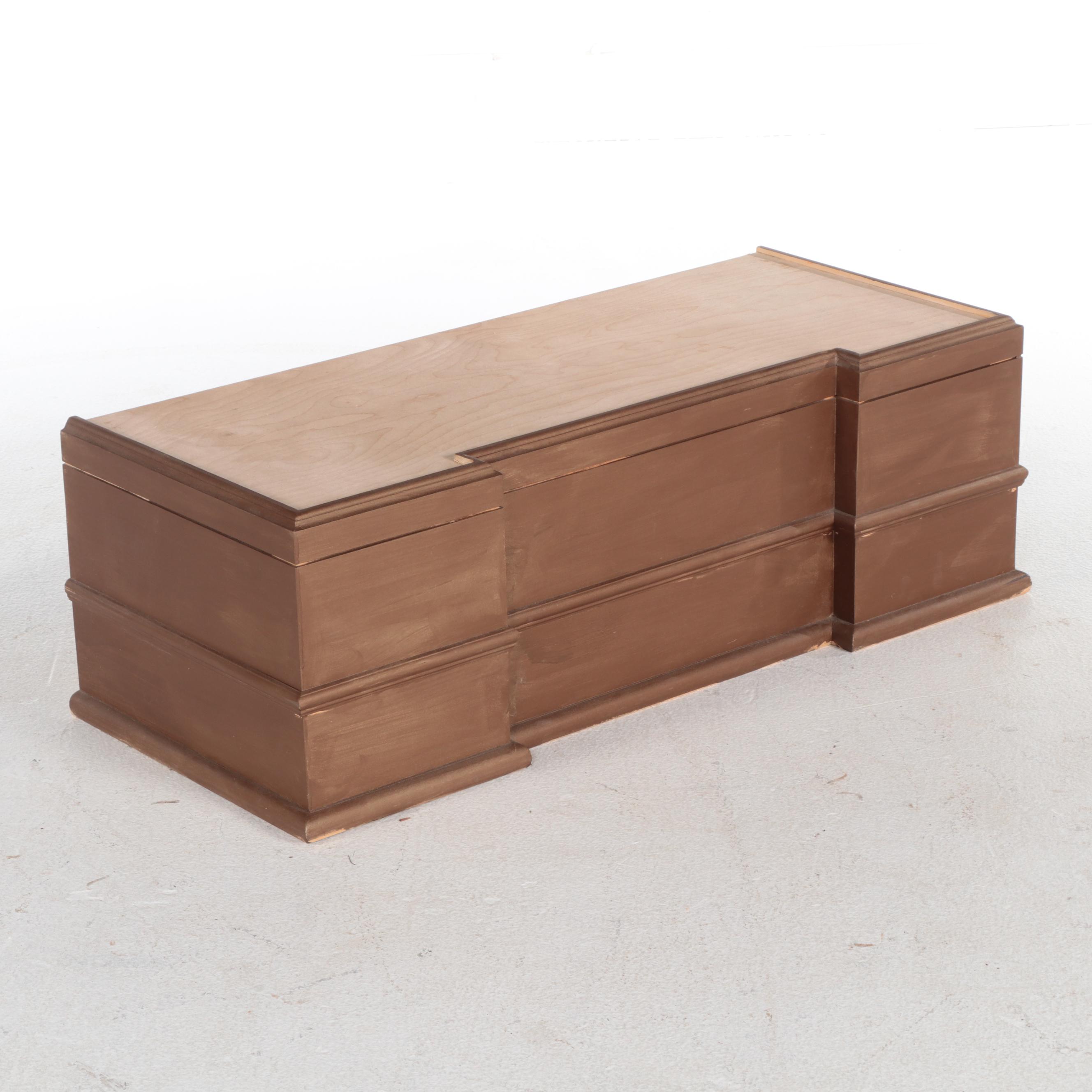 Custom-Built Trim Work Platform Box