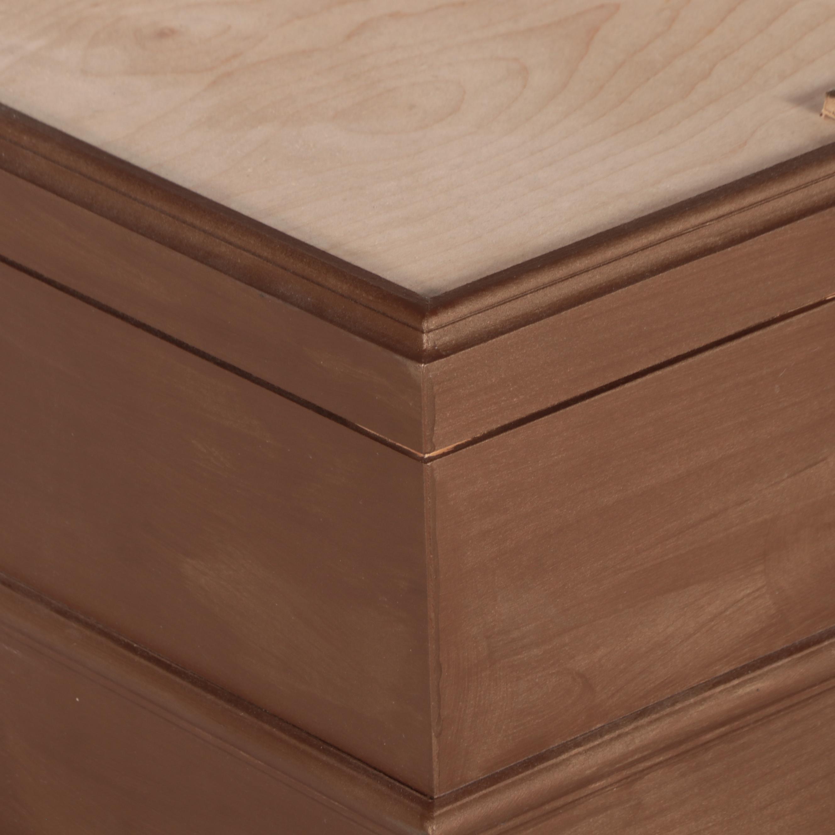 Custom-Built Trim Work Platform Box