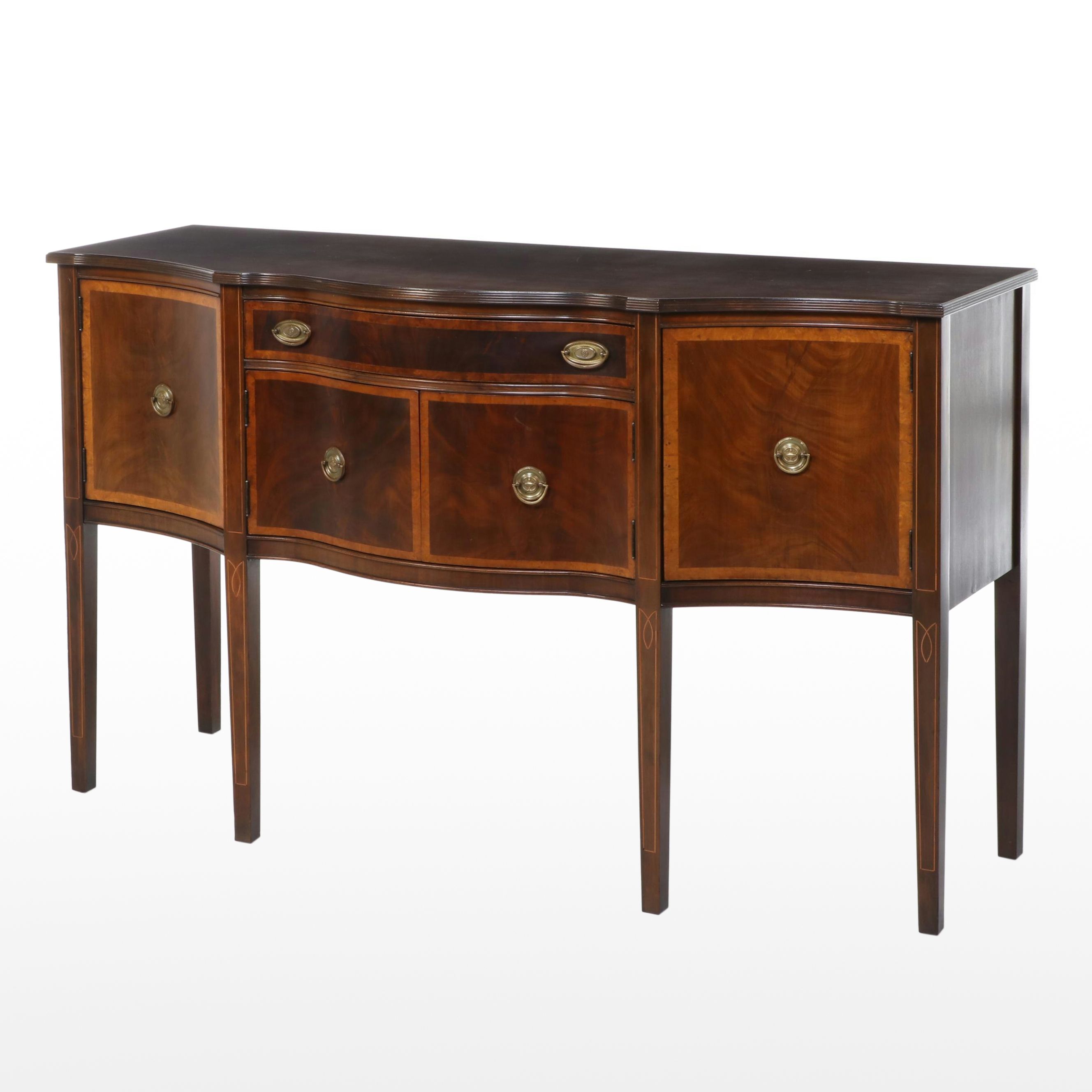 Federal Style Mahogany Buffet, Mid-20th Century