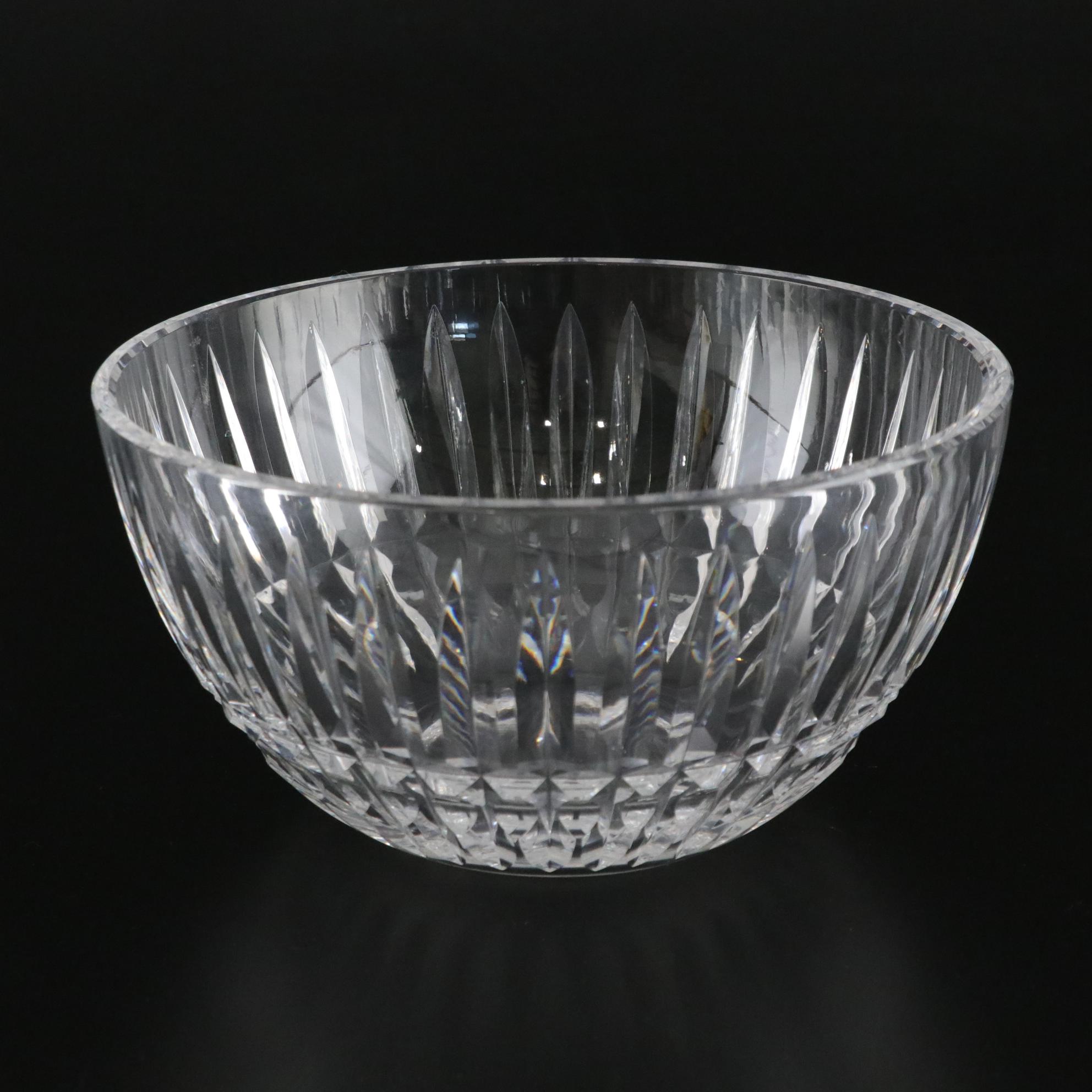 Waterford "Glenmore" Crystal Bowl with Atlantis Crystal Finger Bowls