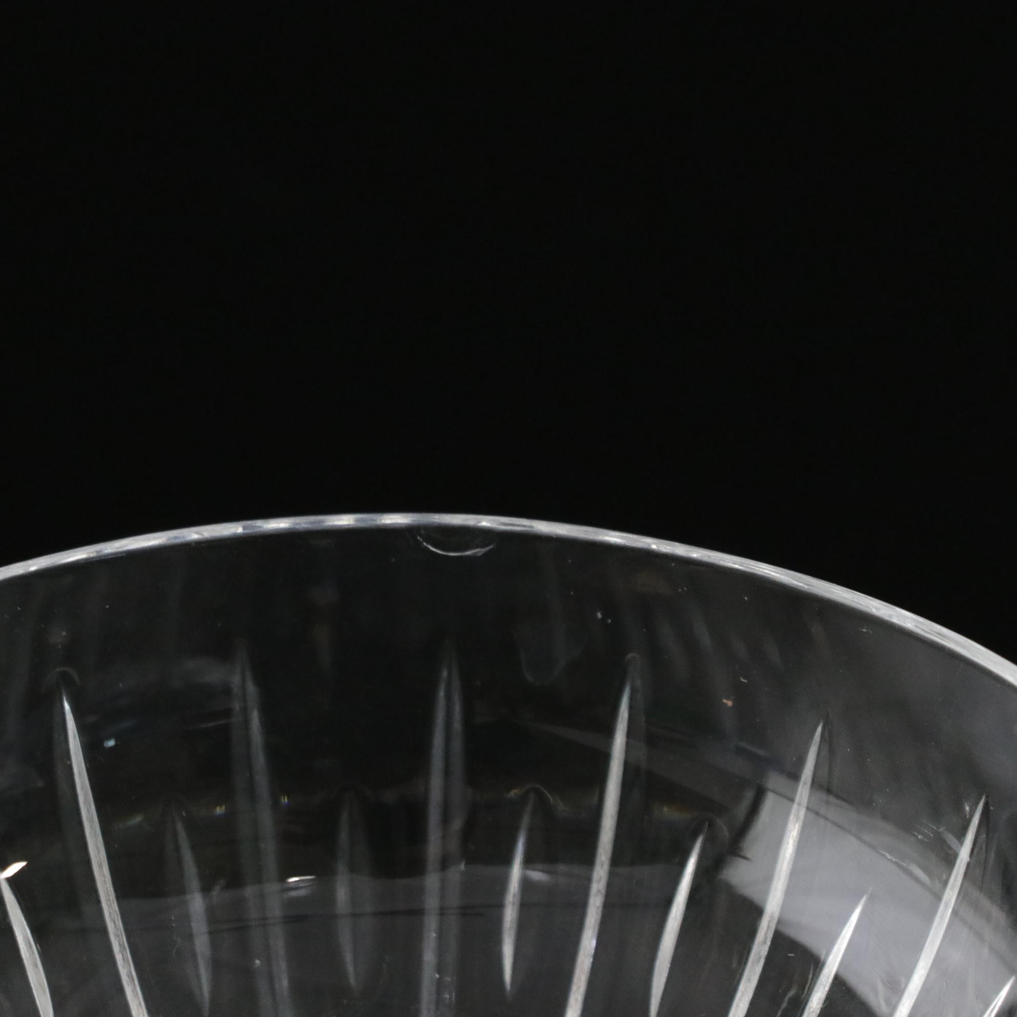 Waterford "Glenmore" Crystal Bowl with Atlantis Crystal Finger Bowls