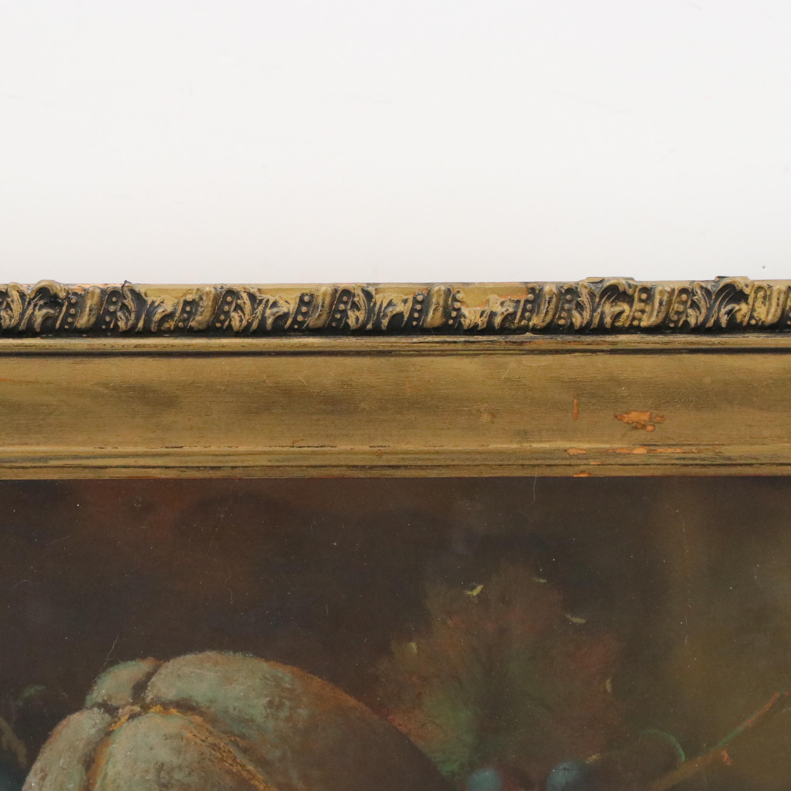 Fruit Still Life Chalk Pastel Drawing