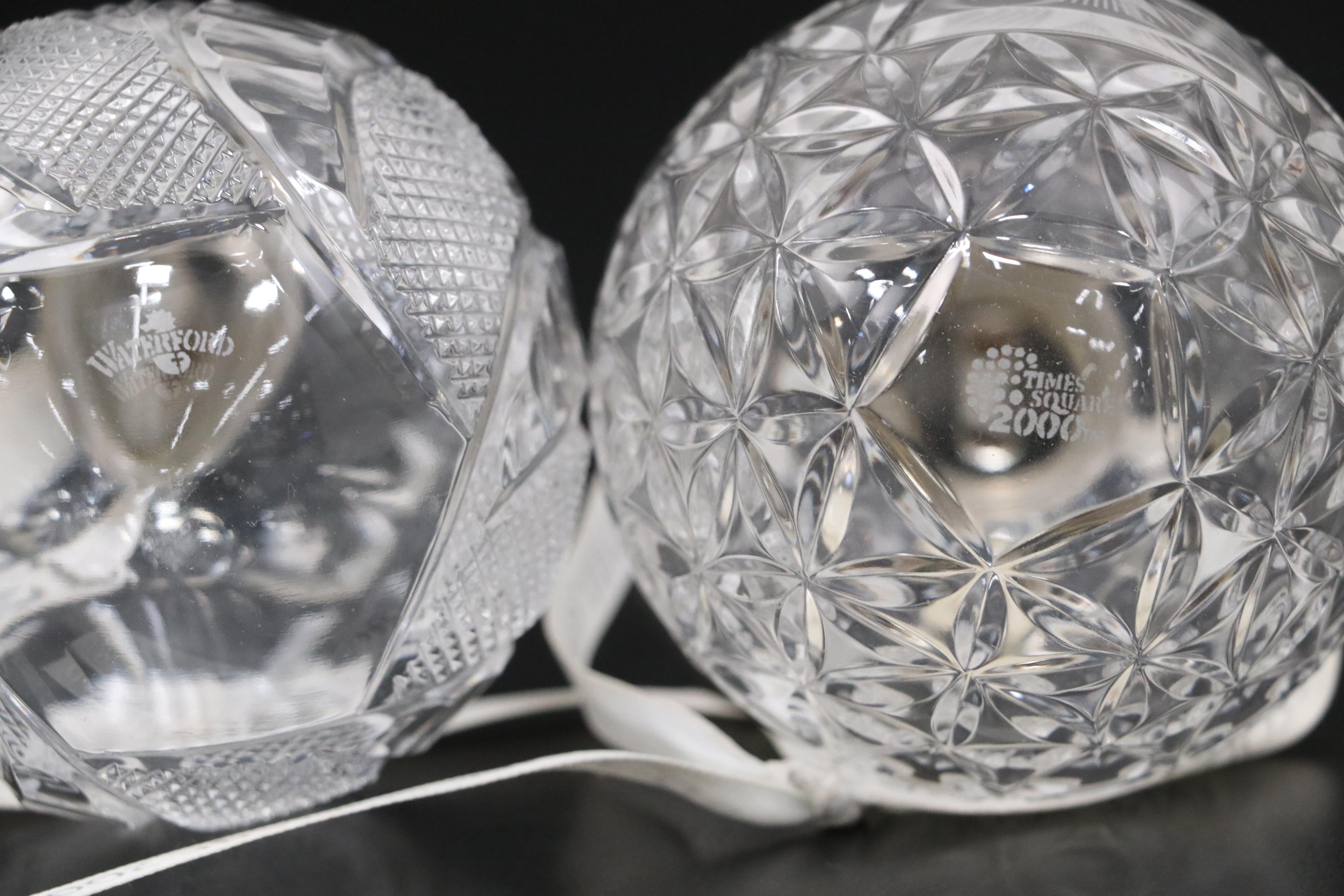 Waterford Crystal Ornaments, Frame, and Cake Knife