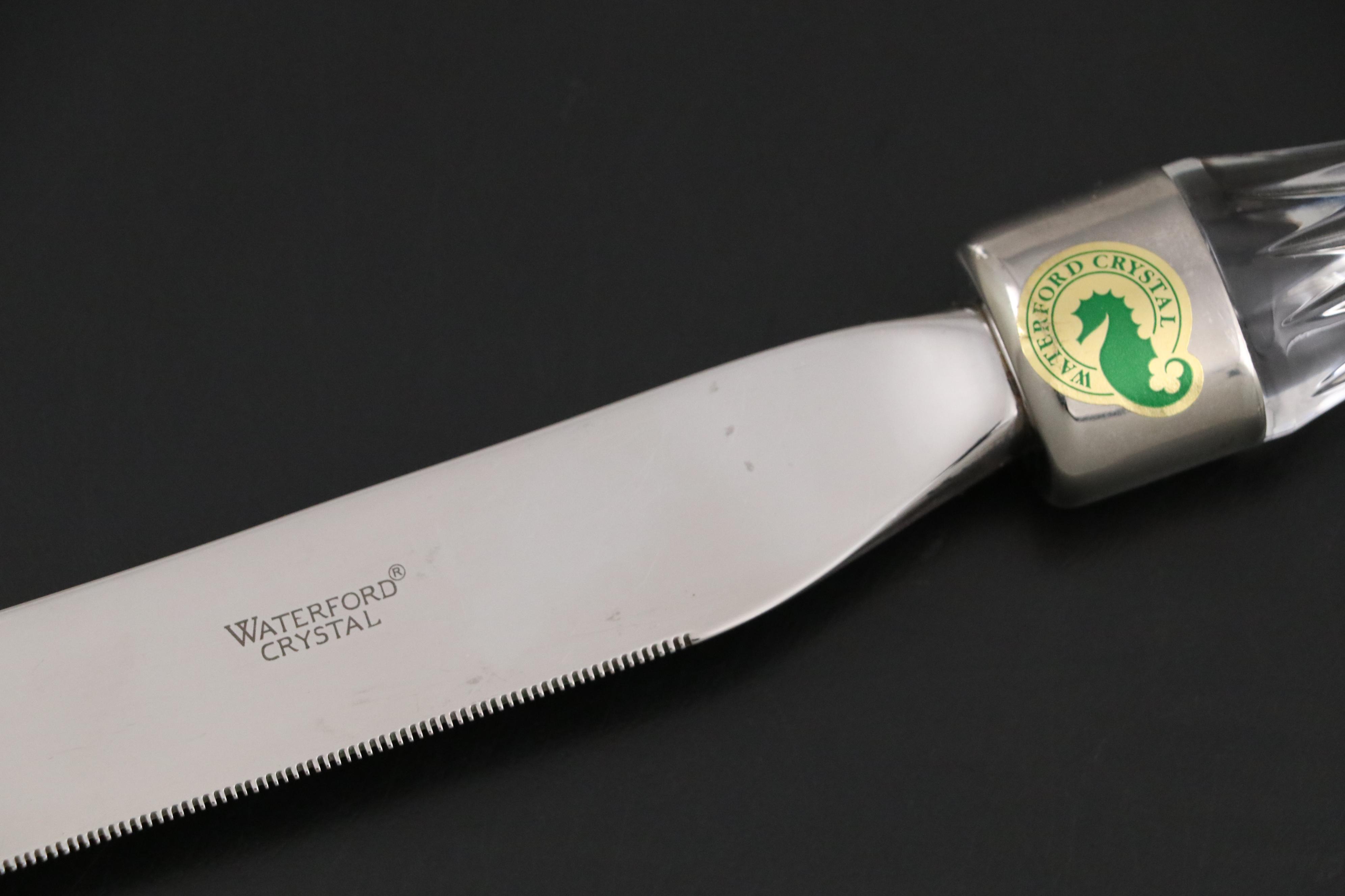 Waterford Crystal Ornaments, Frame, and Cake Knife