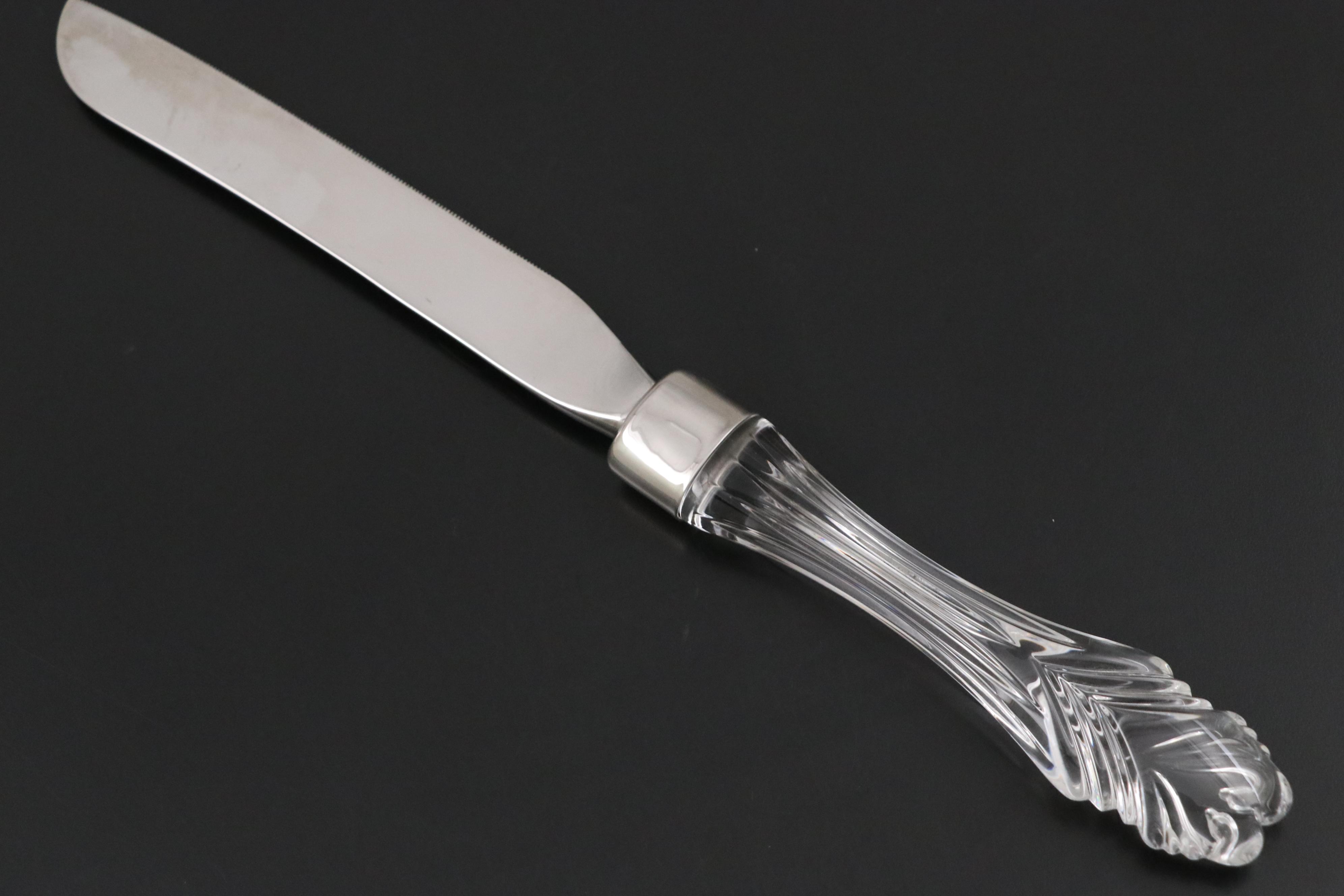 Waterford Crystal Ornaments, Frame, and Cake Knife