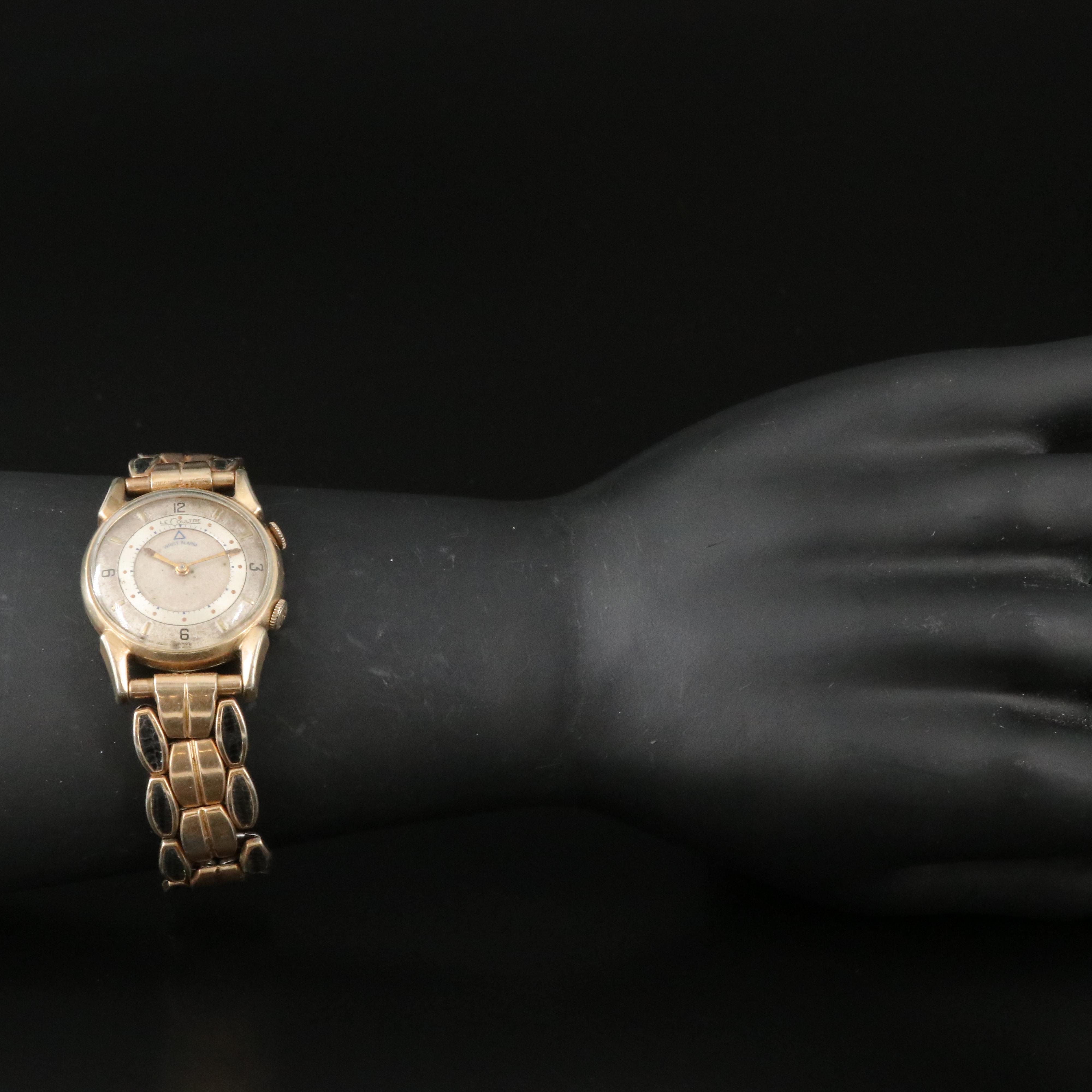 Vintage LeCoultre Wrist Alarm Timepiece