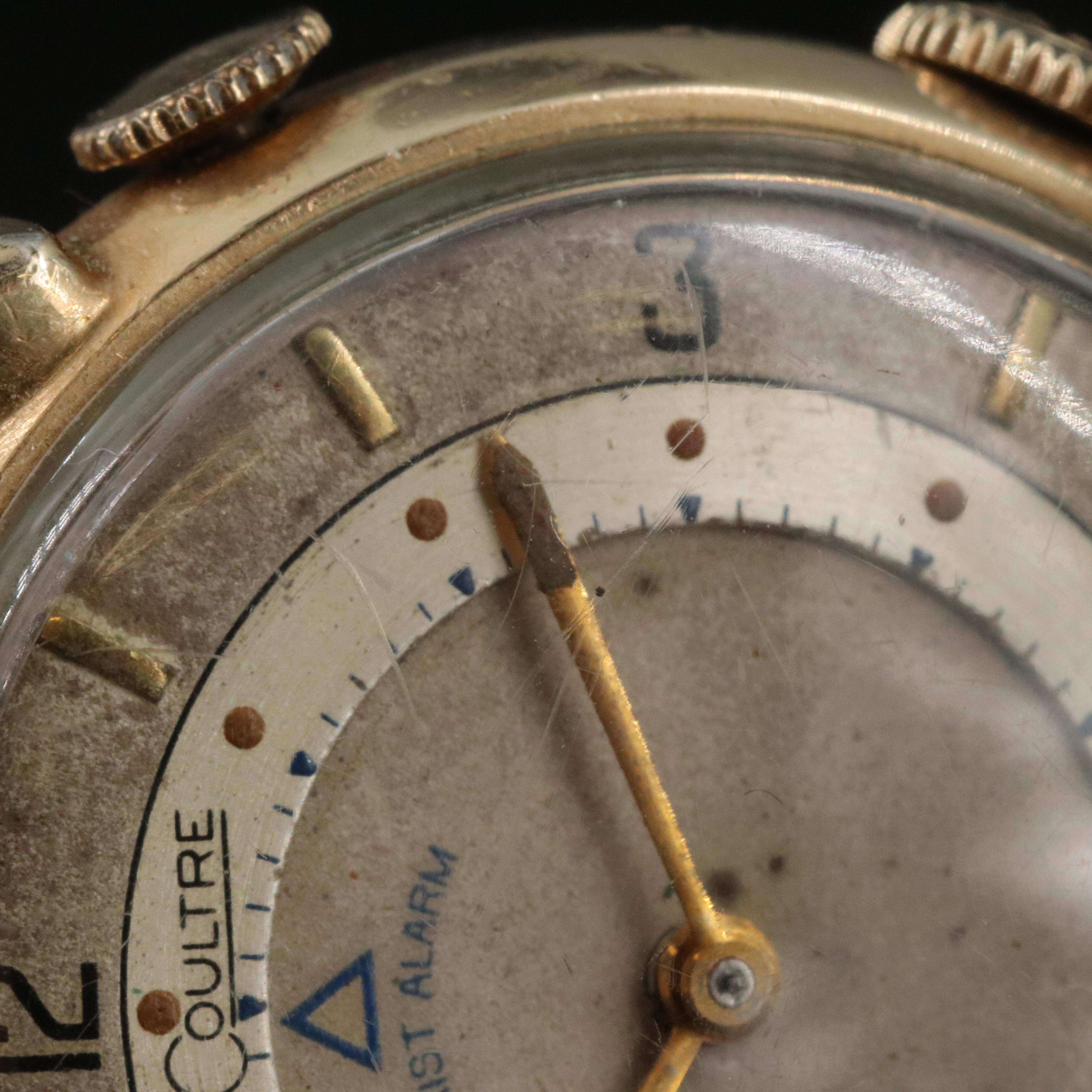 Vintage LeCoultre Wrist Alarm Timepiece