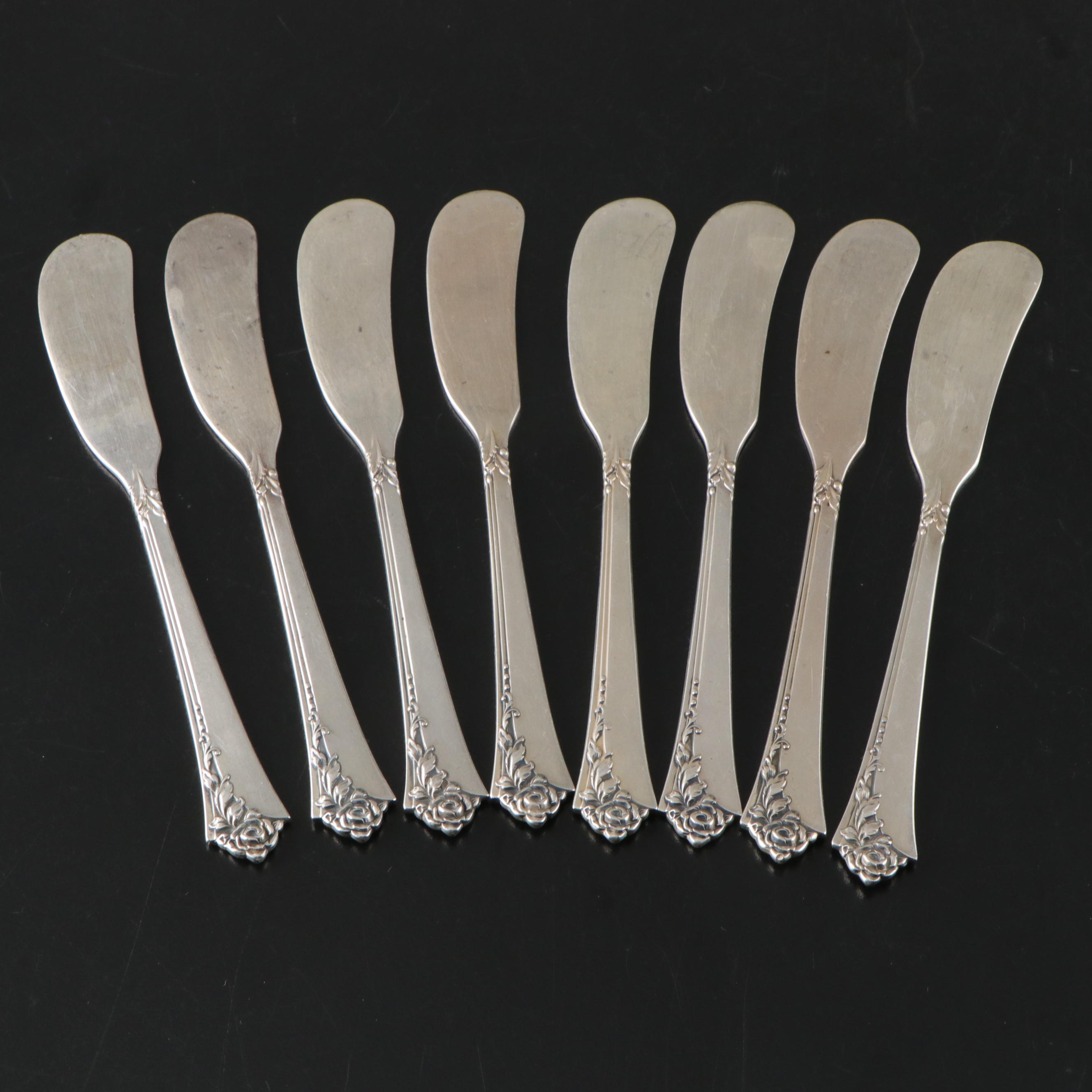Oneida "Damask Rose" Sterling Silver Flatware, 1946-2004