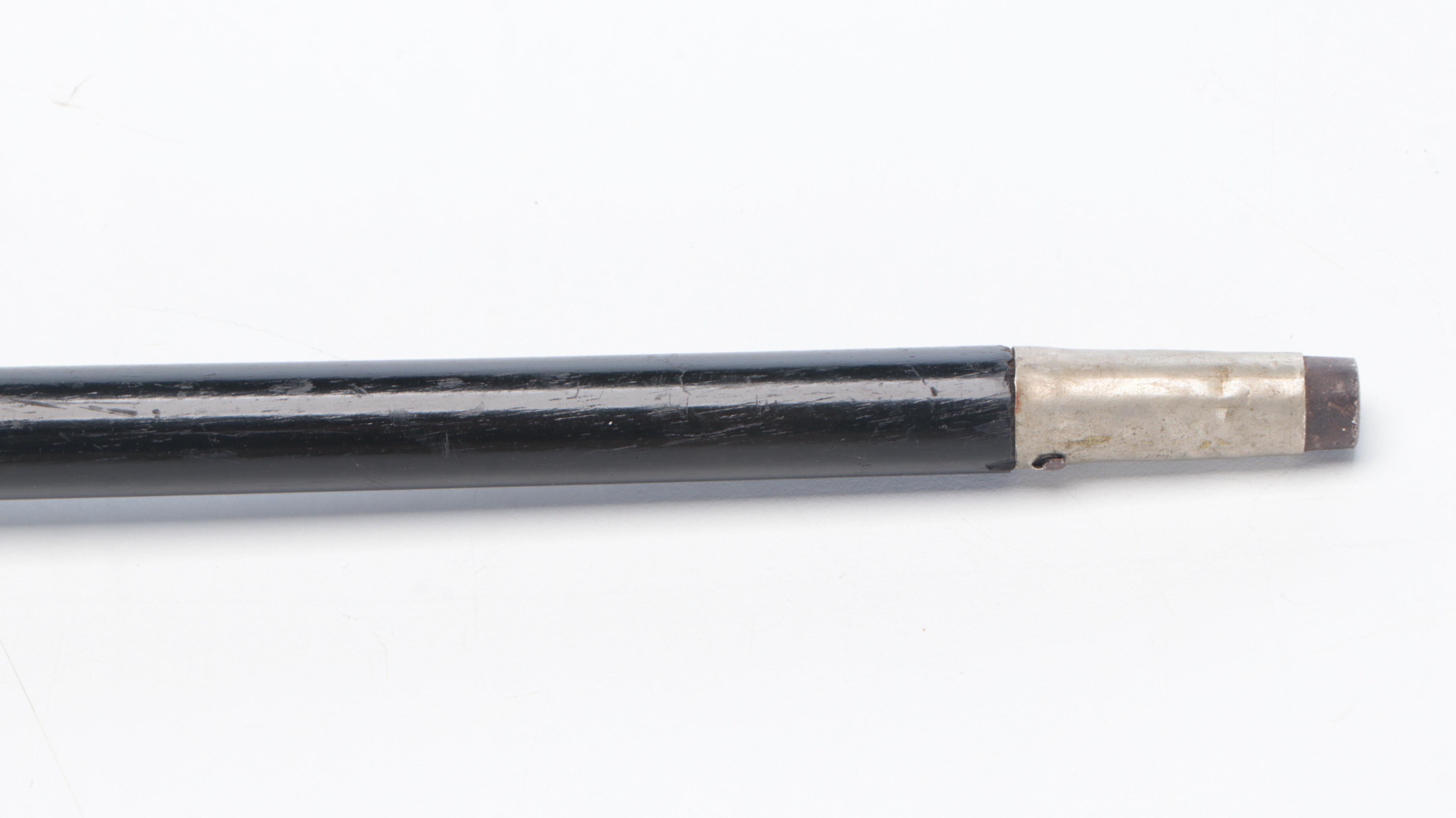 Victorian Walking Cane with 10K Embossed Gold Filled Cap, Late 19th C.