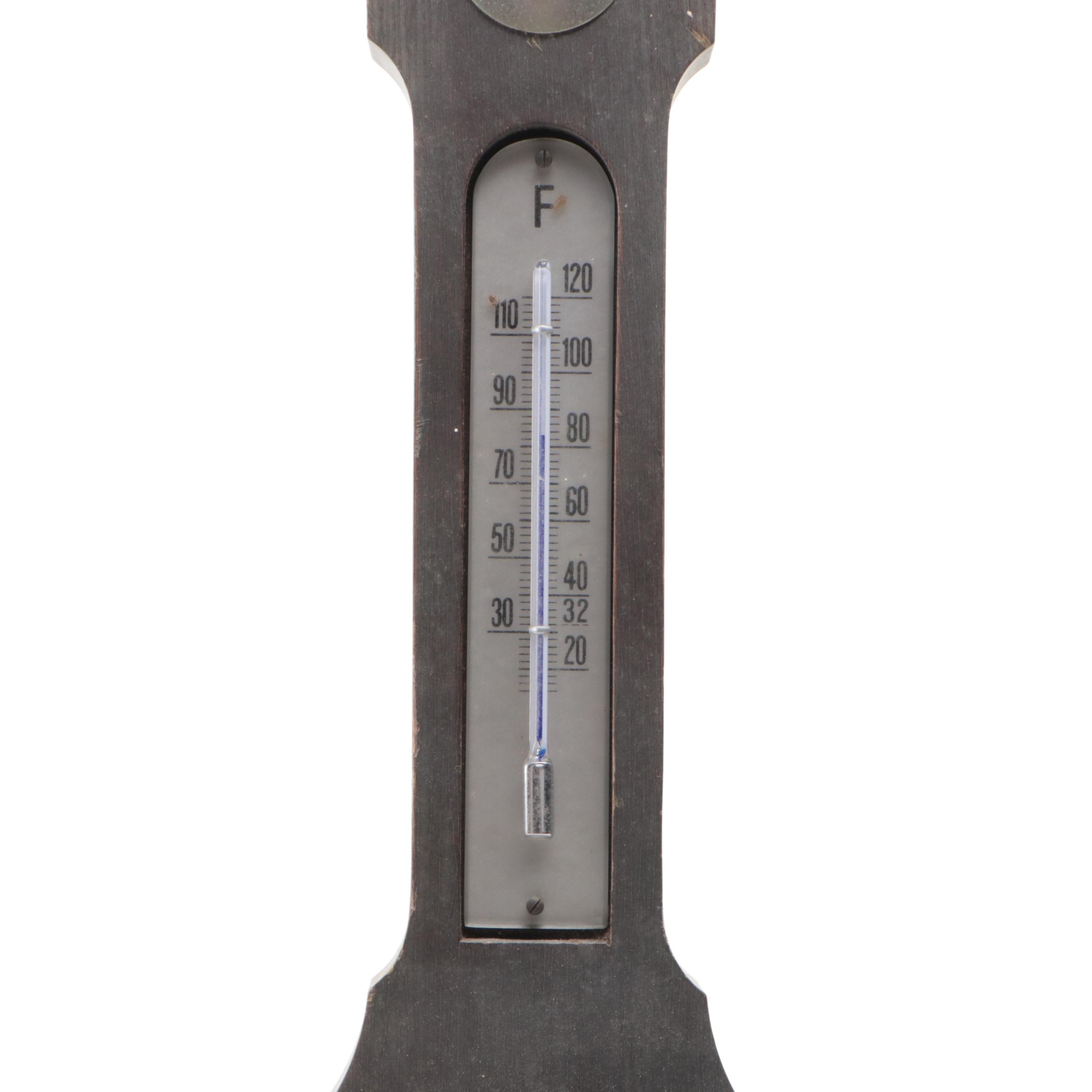 Elgin German Banjo Wall Barometer