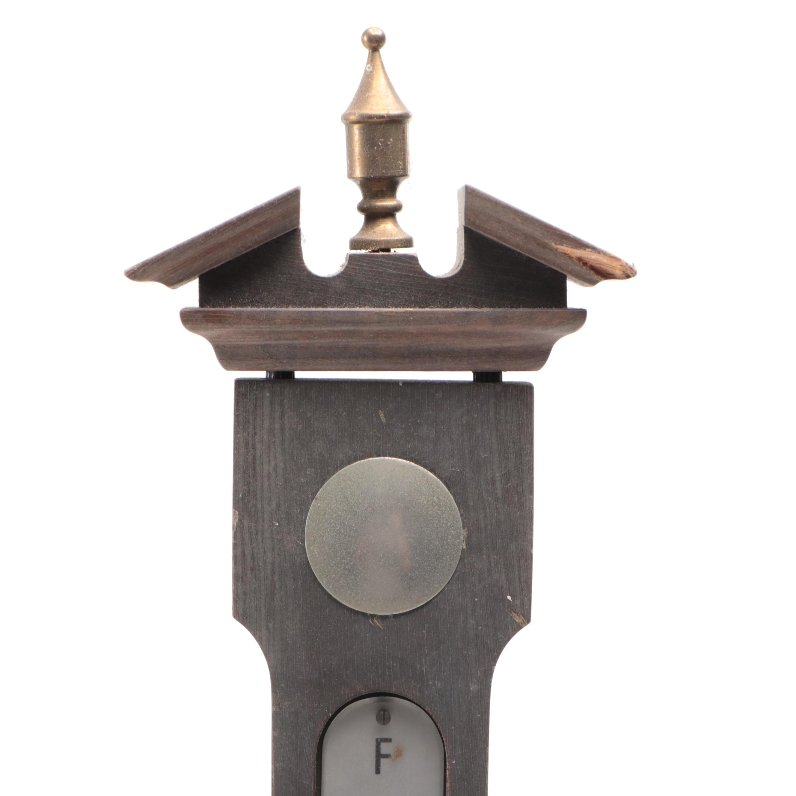 Elgin German Banjo Wall Barometer