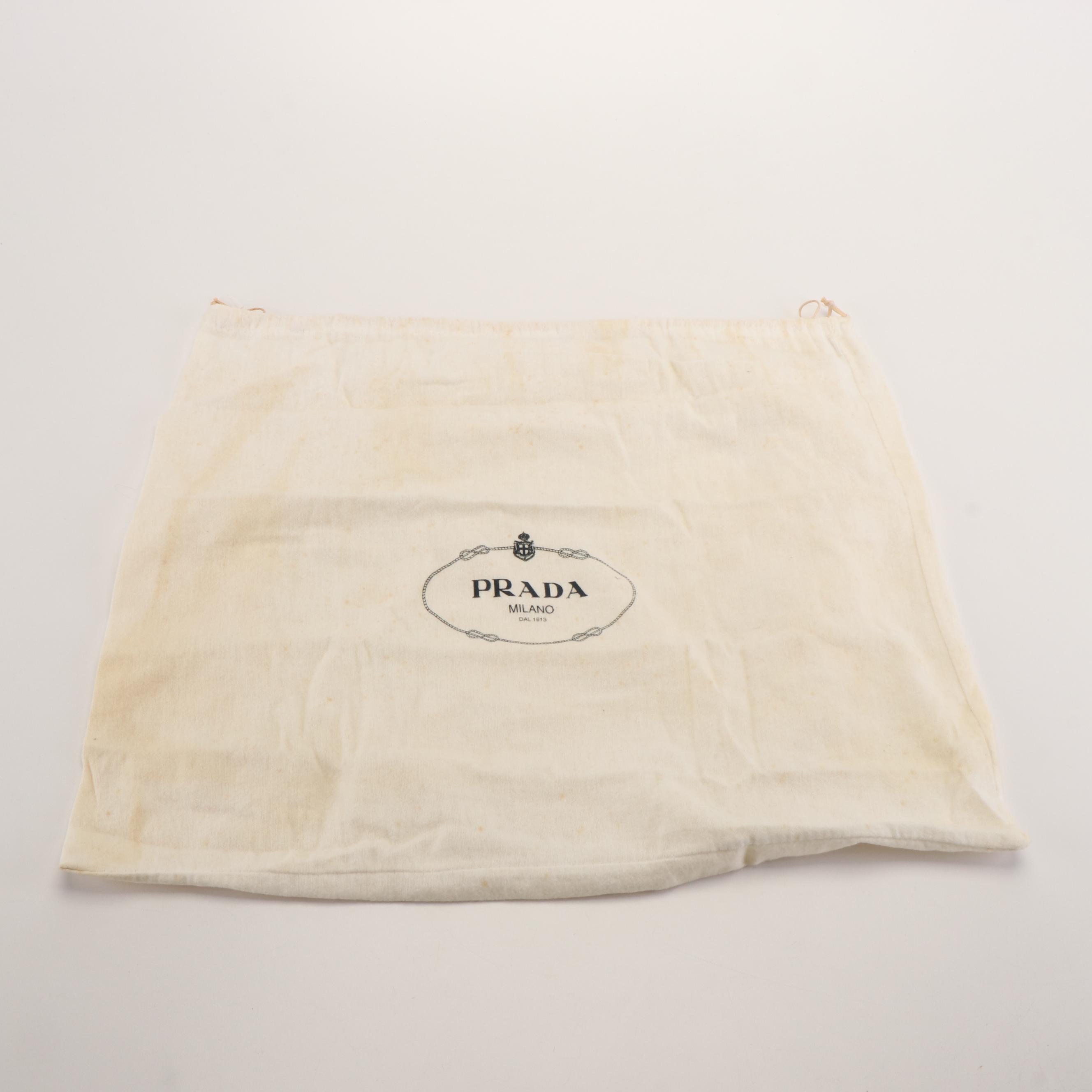 Prada Tote in Black Naplak Patent Leather