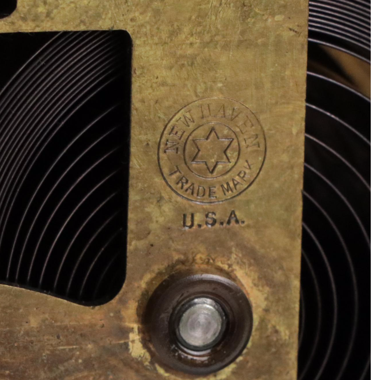 New Haven "Auburn" 8-Day Mantel Clock, Early 20th Century