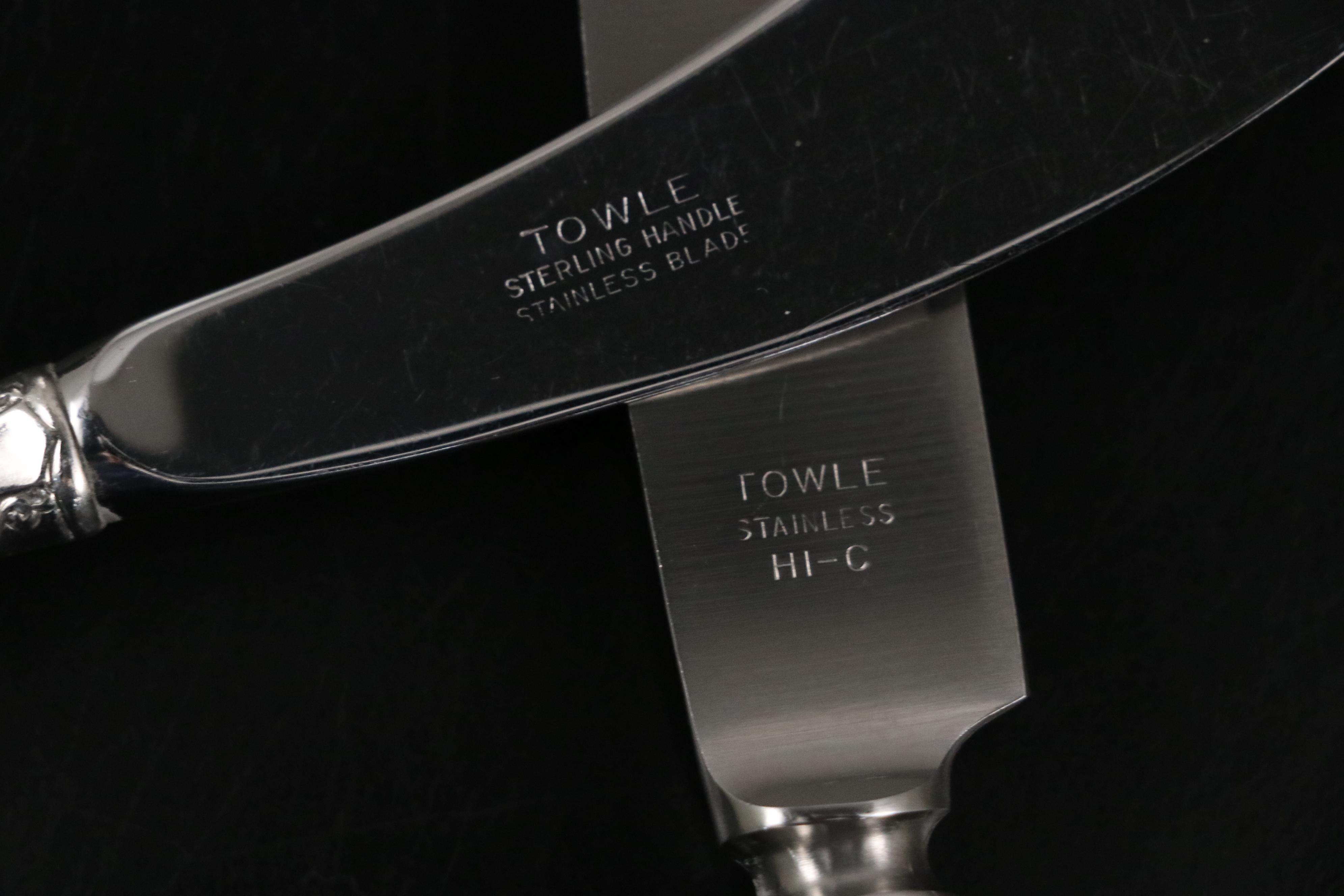 Towle "Candlelight" Sterling Silver Flatware and Serving Utensils and More