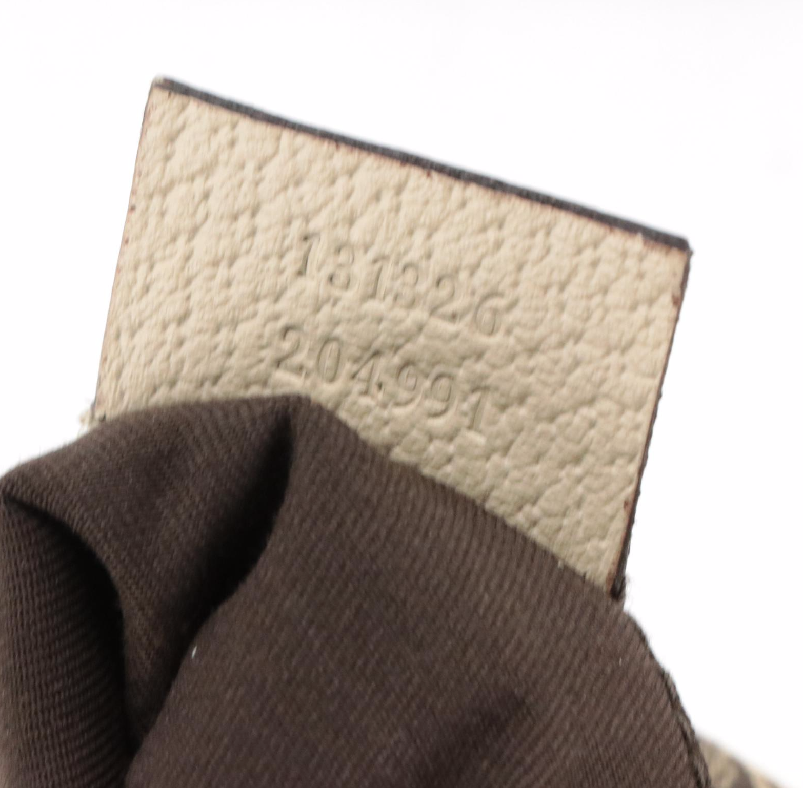 Gucci Abbey D-Ring Crossbody Bag in Monogram Canvas and Leather