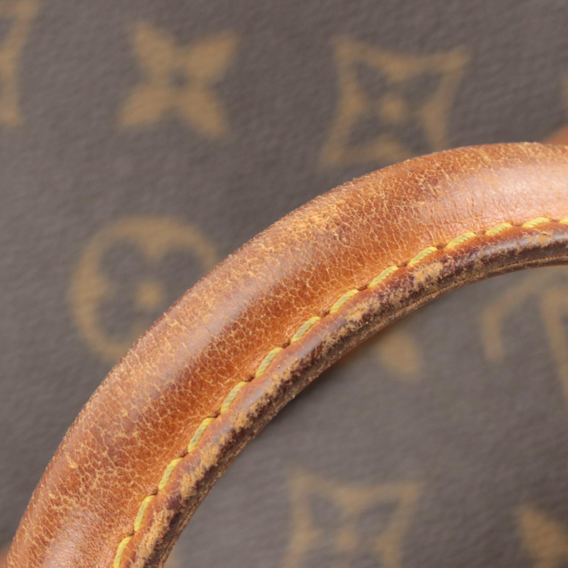 Louis Vuitton Deauville Handbag in Monogram Canvas and Vachetta Leather