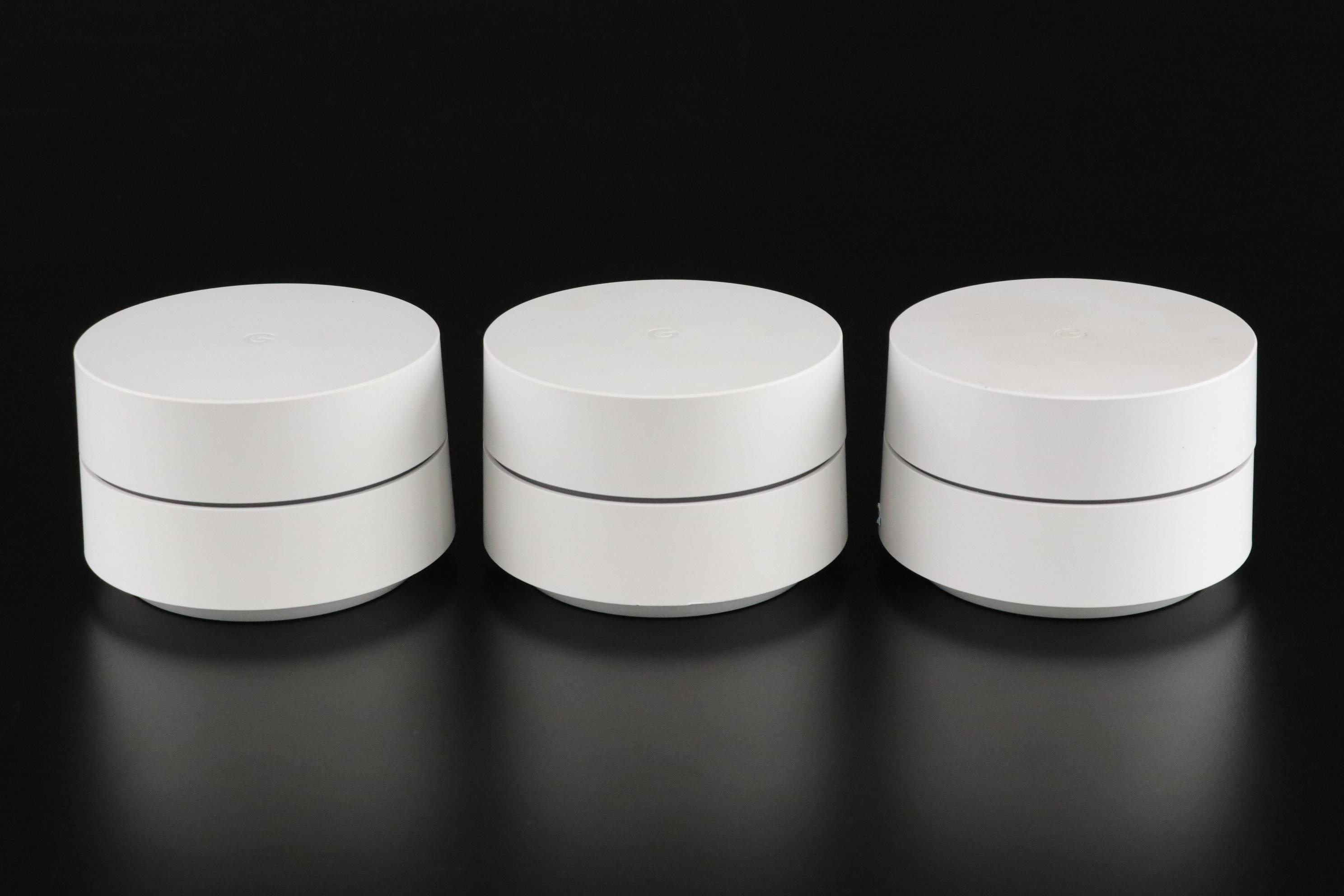 Google WiFi Router Systems with Cables